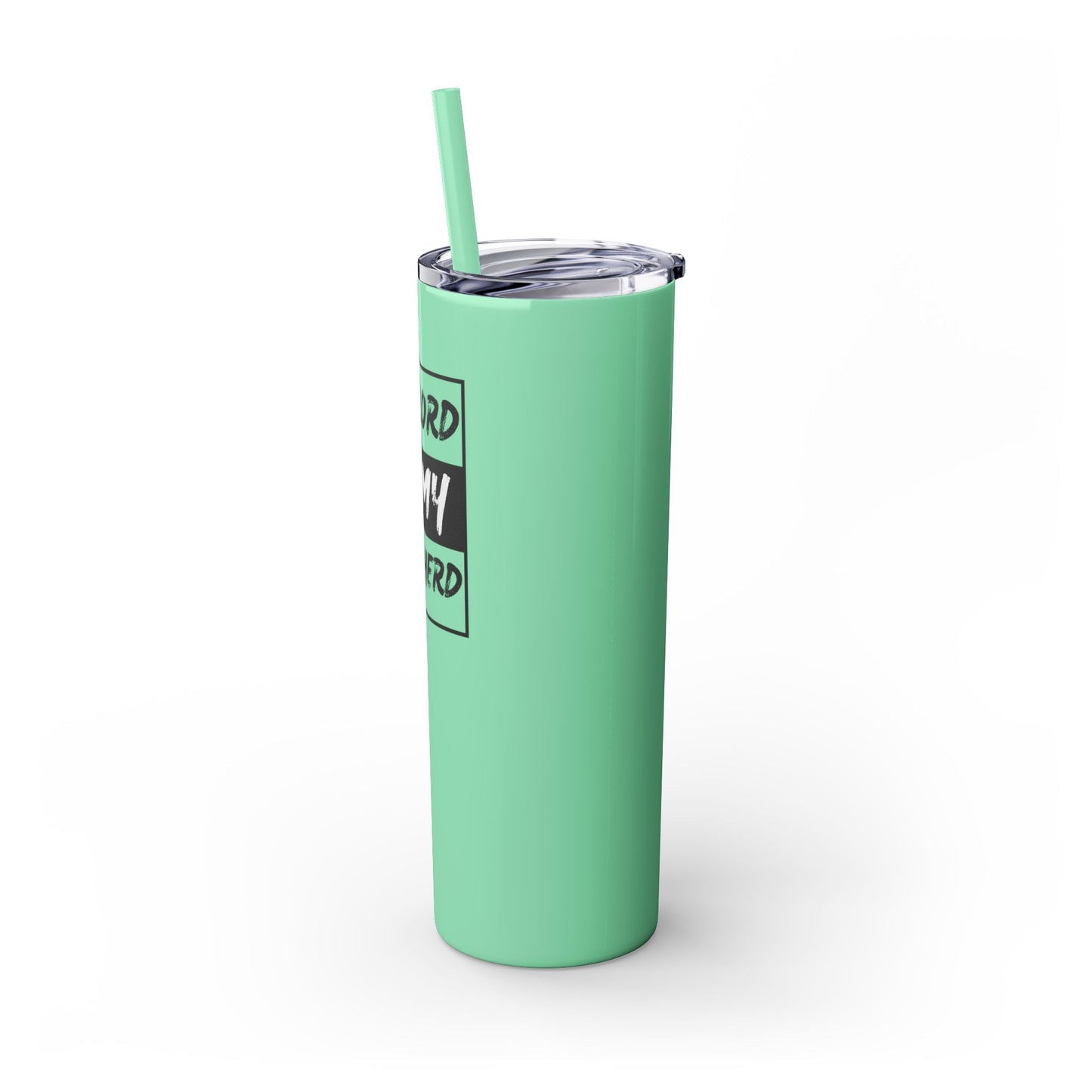 The Lord Is My Shepherd Skinny Tumbler with Straw, 20oz
