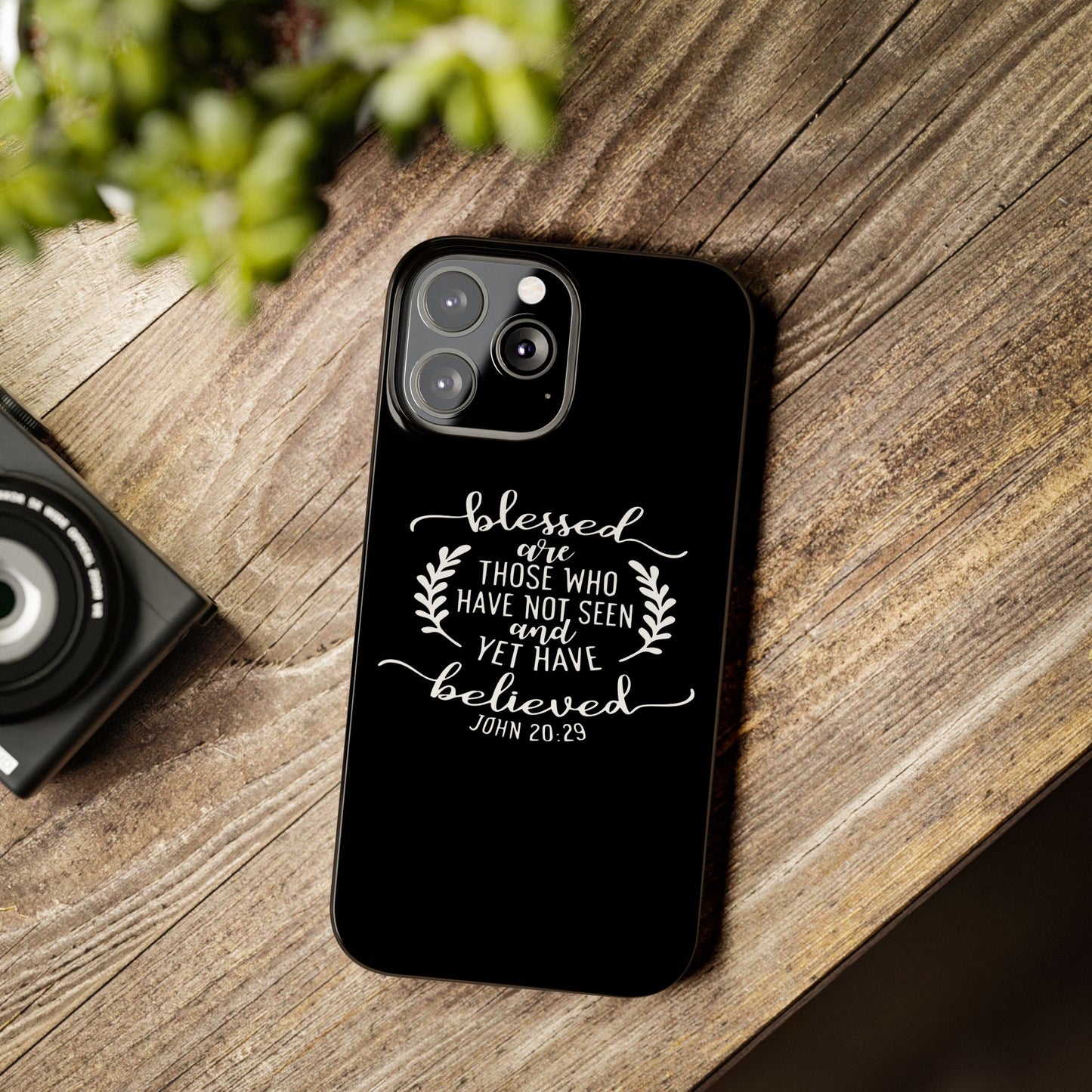 Blessed Are Those Slim Phone Cases - Wellness Shine
