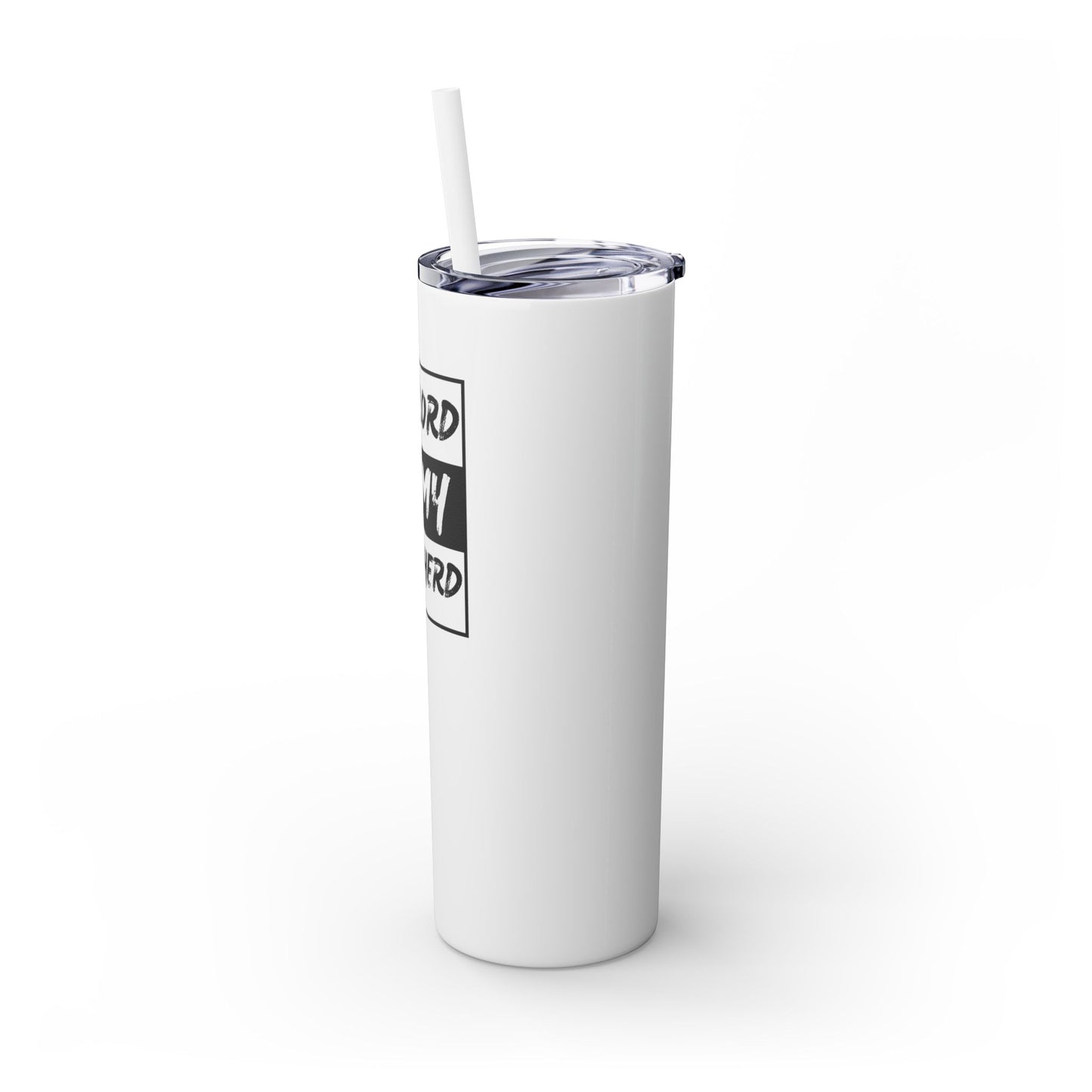 The Lord Is My Shepherd Skinny Tumbler with Straw, 20oz