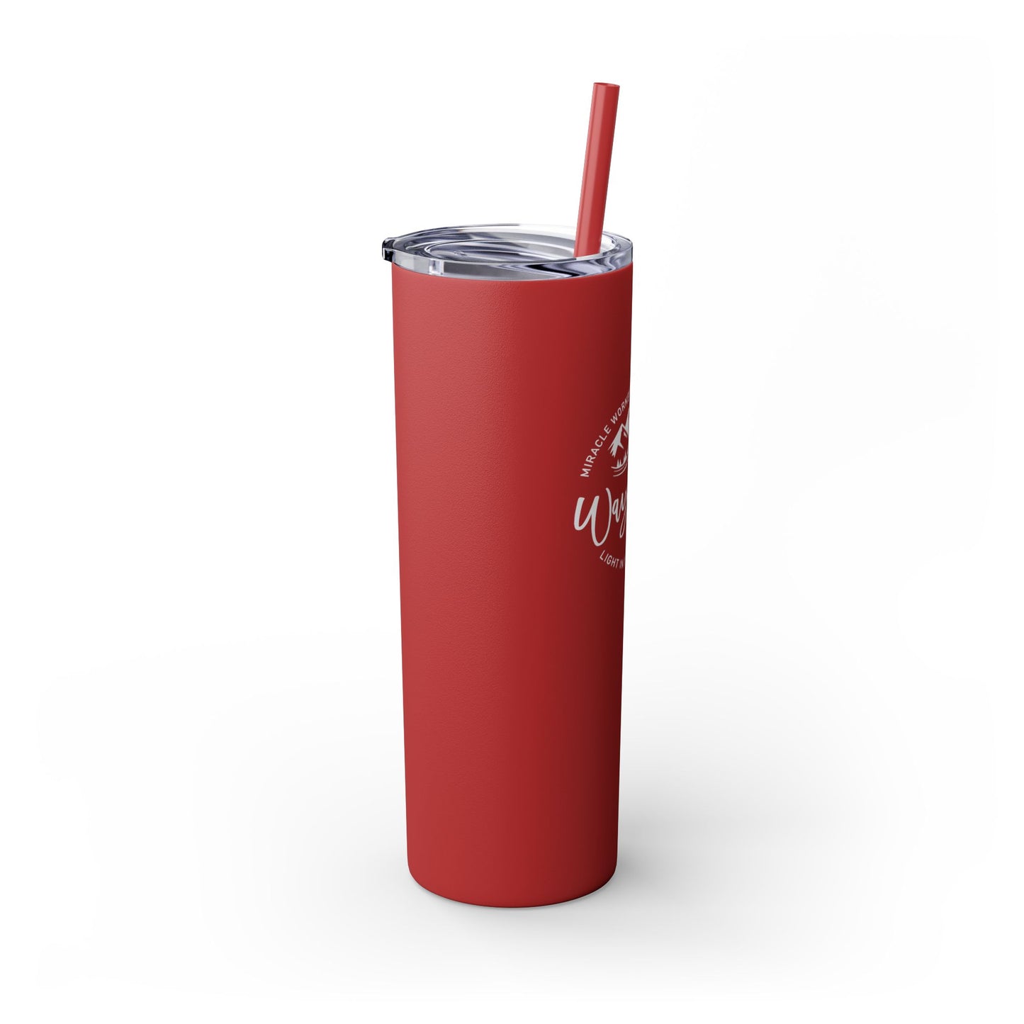 Waymaker Skinny Tumbler with Straw, 20oz