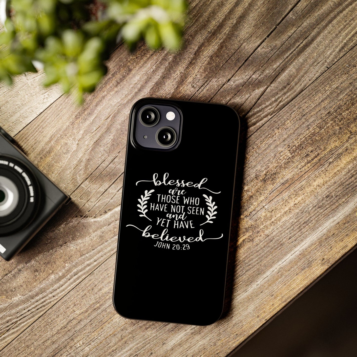 Blessed Are Those Slim Phone Cases - Wellness Shine