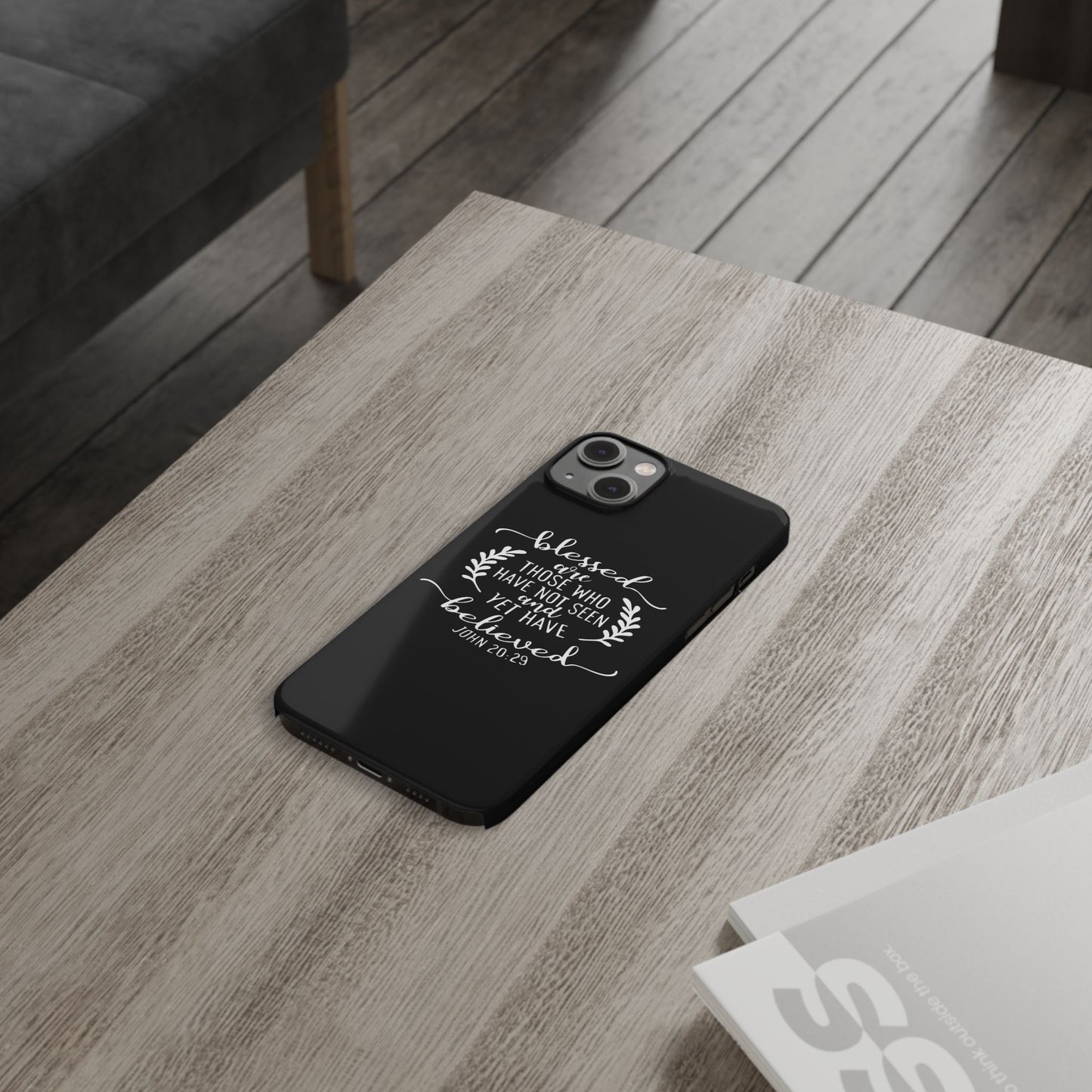 Blessed Are Those Slim Phone Cases - Wellness Shine