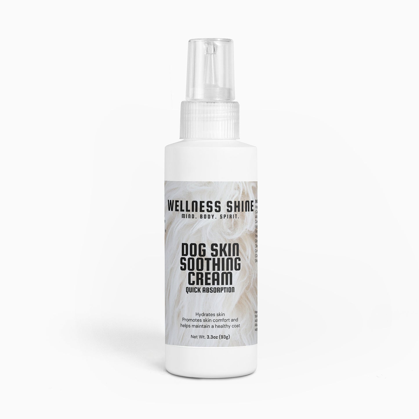 Dog Skin Soothing Cream - Moisturizing Dog Care by Wellness Shine