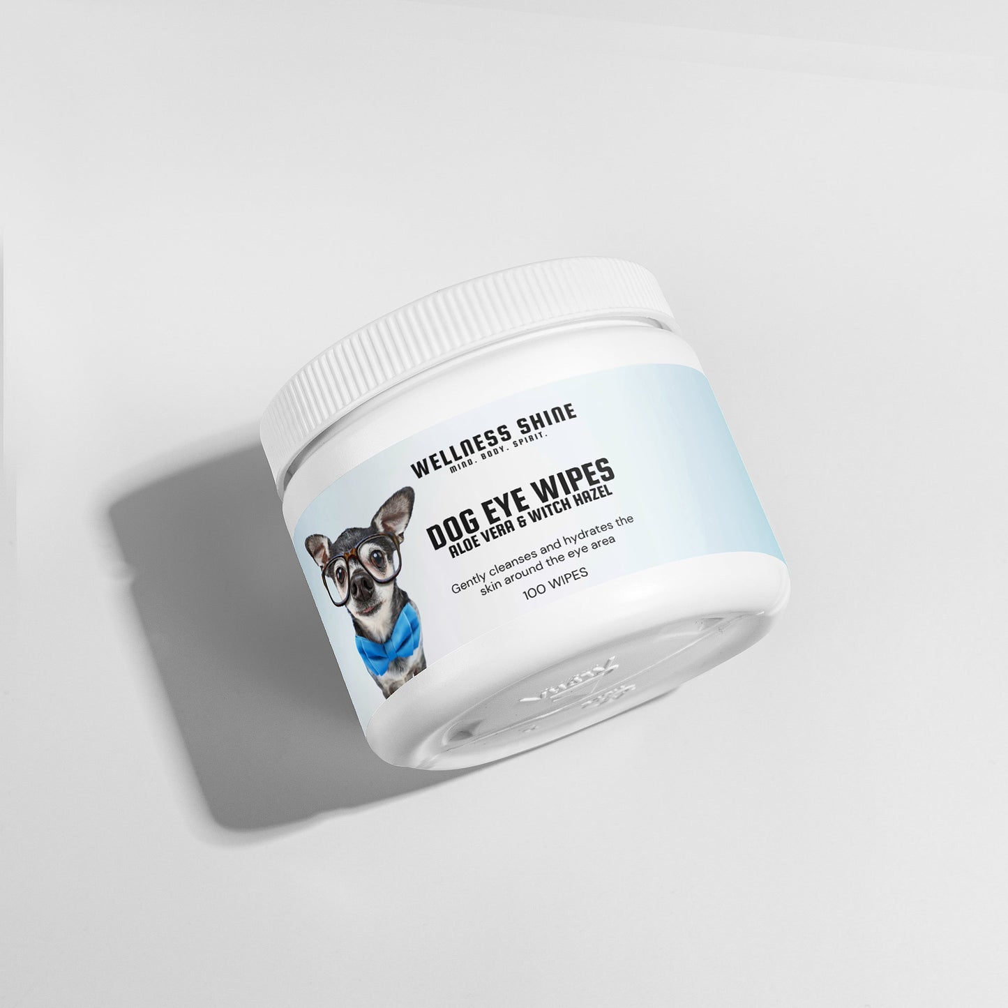 Dog Eye Wipes - Hydrating Tear Stain and Debris Remover Dog Care by Wellness Shine