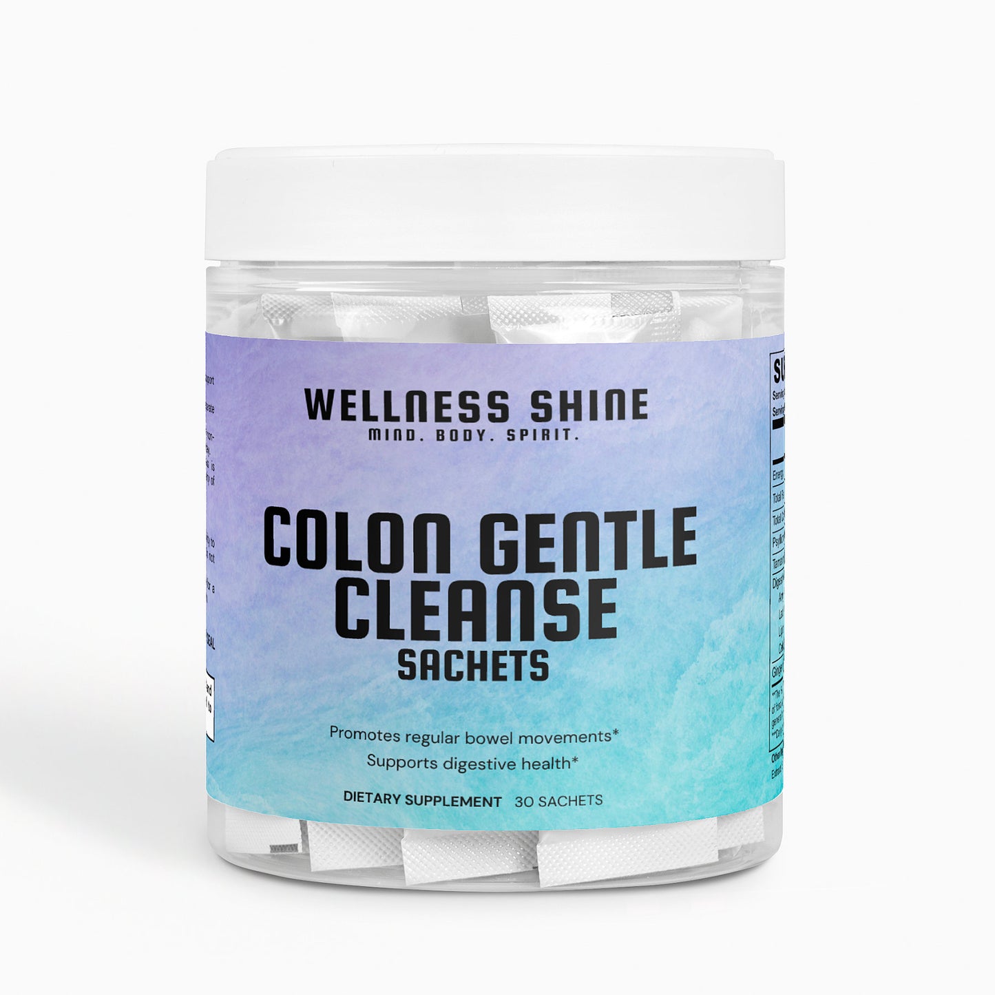 Colon Gentle Cleanse – Digestive Health Supplement by Wellness Shine