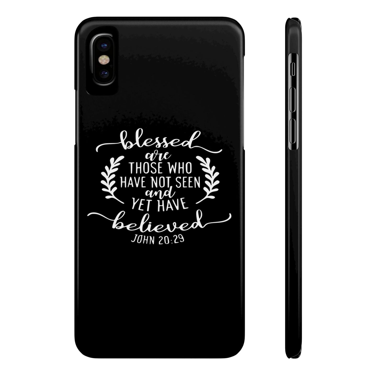 Blessed Are Those Slim Phone Cases - Wellness Shine