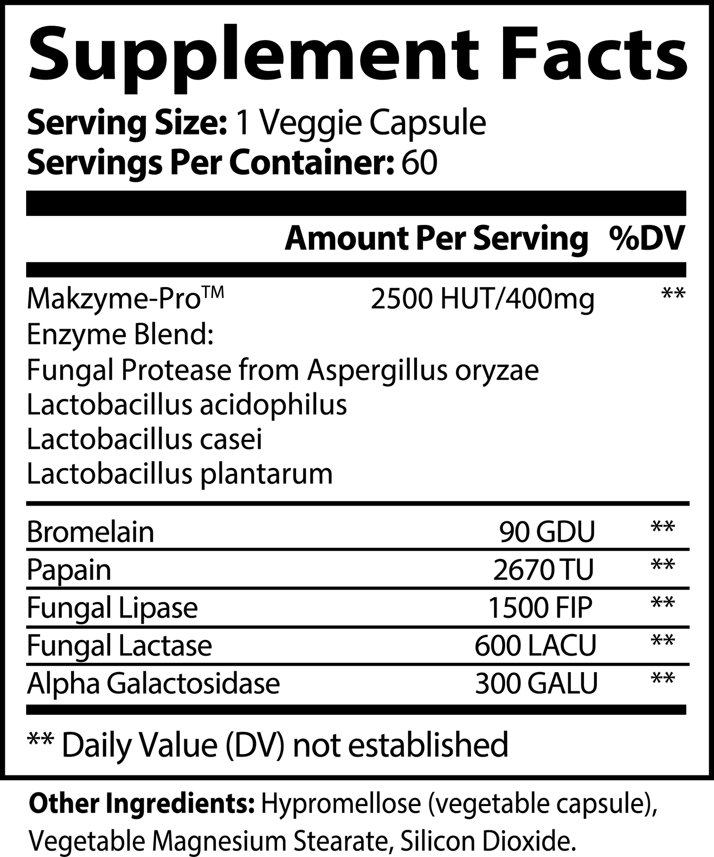 Digestive Enzyme Pro Blend – Digestive Health Supplement by Wellness Shine