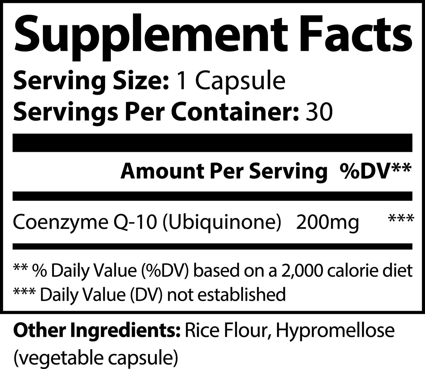 CoQ10 Ubiquinone – Heart & Cellular Energy Support Supplement by Wellness Shine
