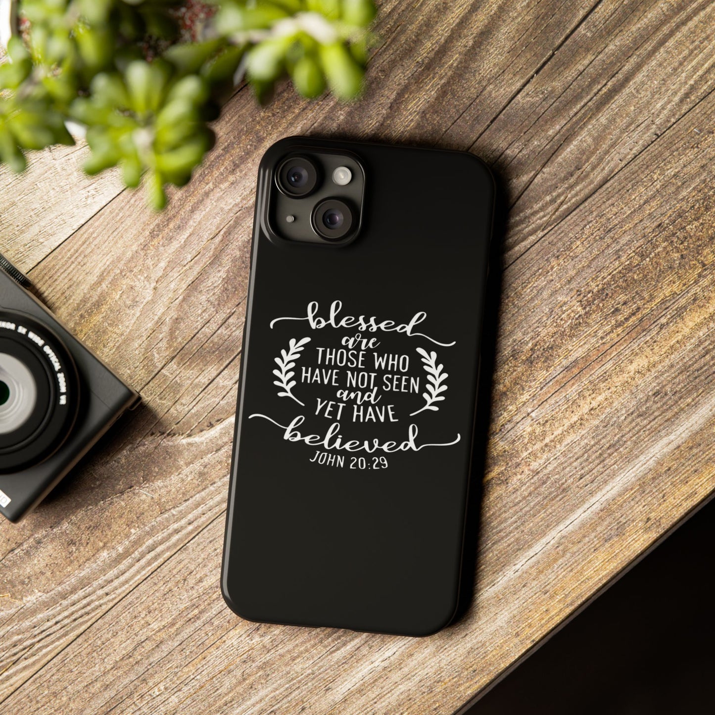 Blessed Are Those Slim Phone Cases - Wellness Shine