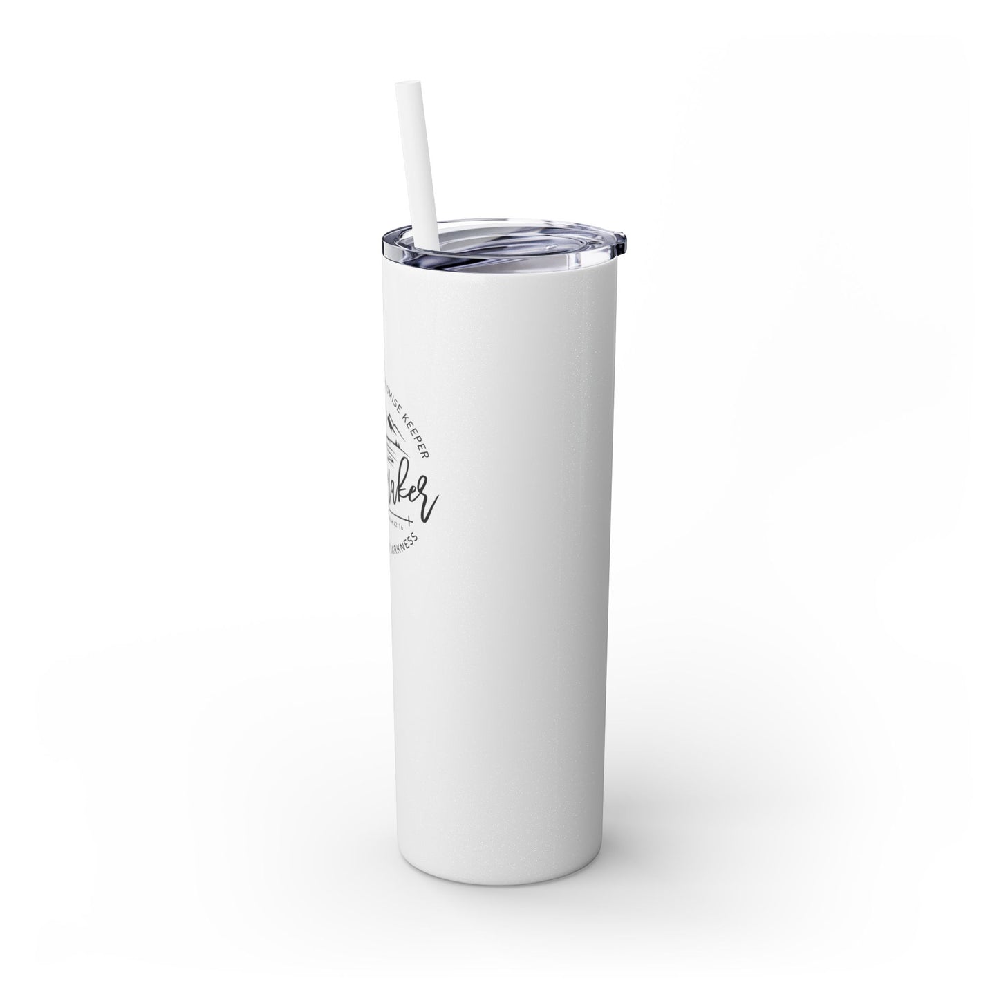 Waymaker Skinny Tumbler with Straw, 20oz