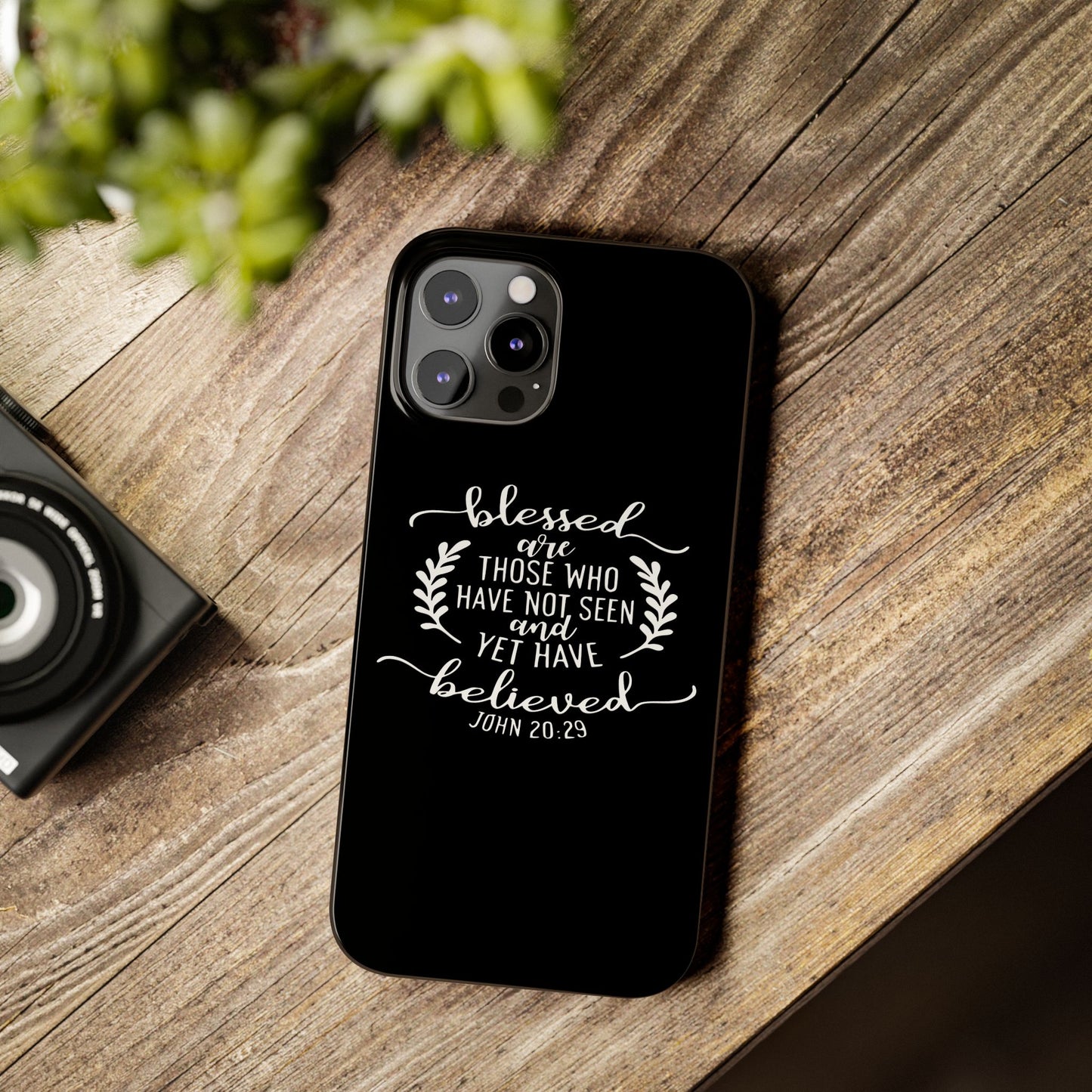 Blessed Are Those Slim Phone Cases - Wellness Shine