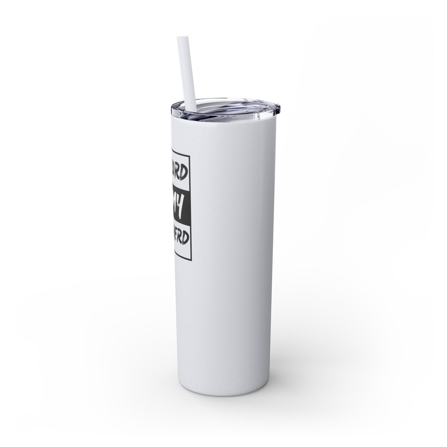 The Lord Is My Shepherd Skinny Tumbler with Straw, 20oz
