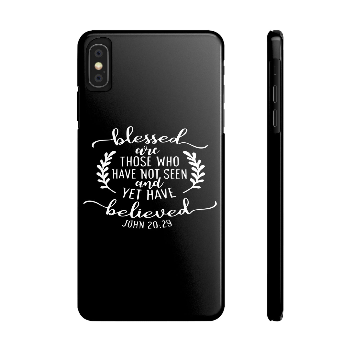 Blessed Are Those Slim Phone Cases - Wellness Shine