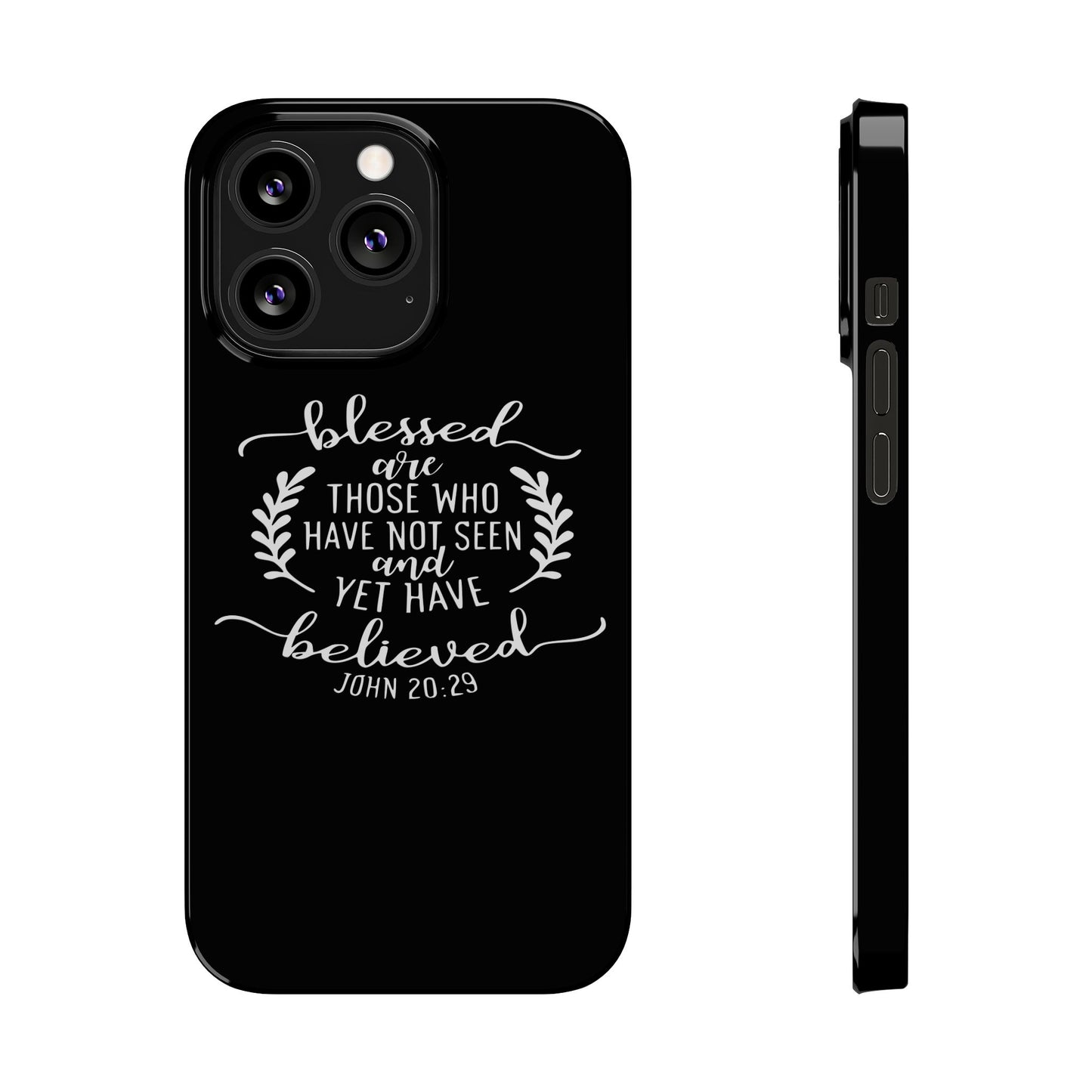 Blessed Are Those Slim Phone Cases - Wellness Shine