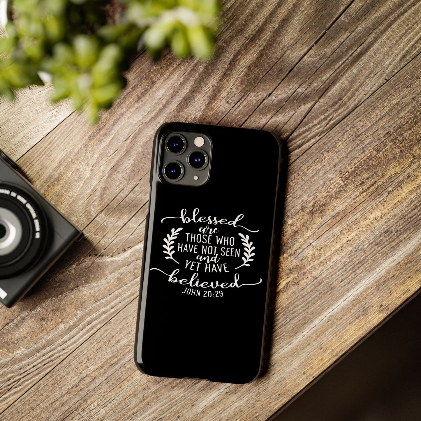 Blessed Are Those Slim Phone Cases - Wellness Shine