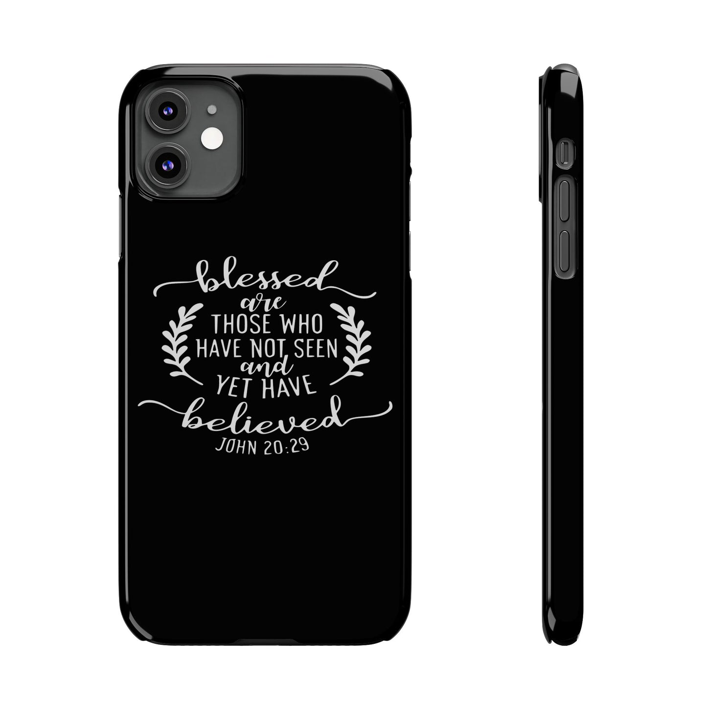 Blessed Are Those Slim Phone Cases - Wellness Shine