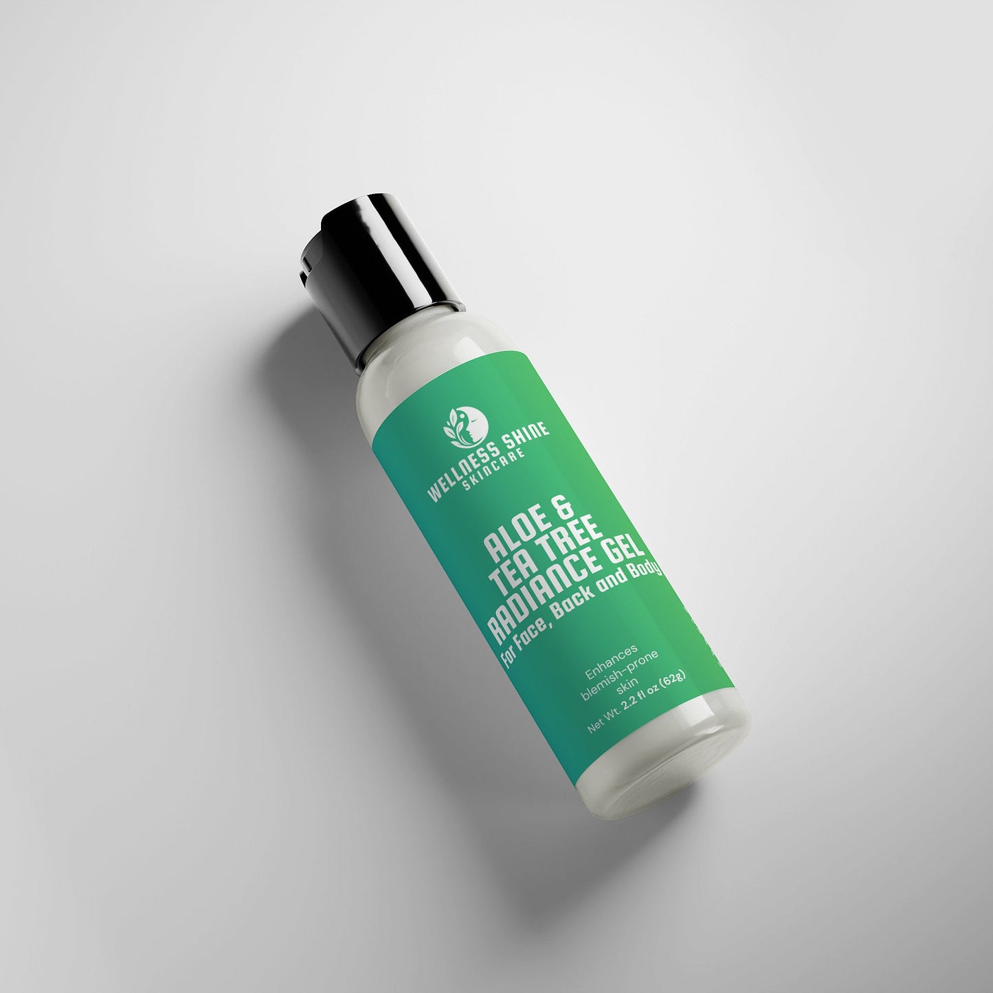 Aloe & Tea Tree Radiance Gel - Moisturizing, Soothing and Hydrating Skincare by Wellness Shine - Wellness Shine