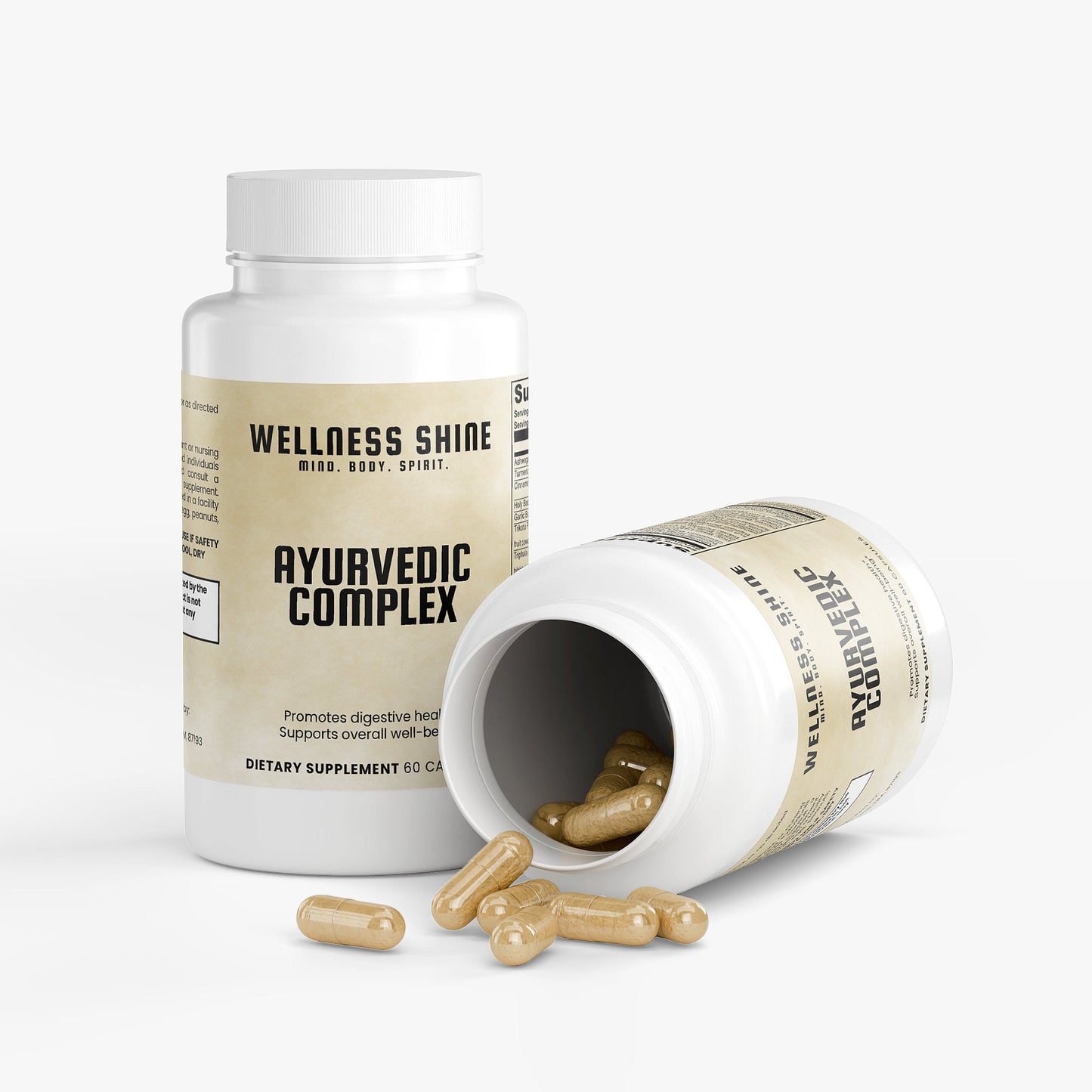 Ayurvedic Complex – Herbal Wellness Supplement by Wellness Shine - Wellness Shine