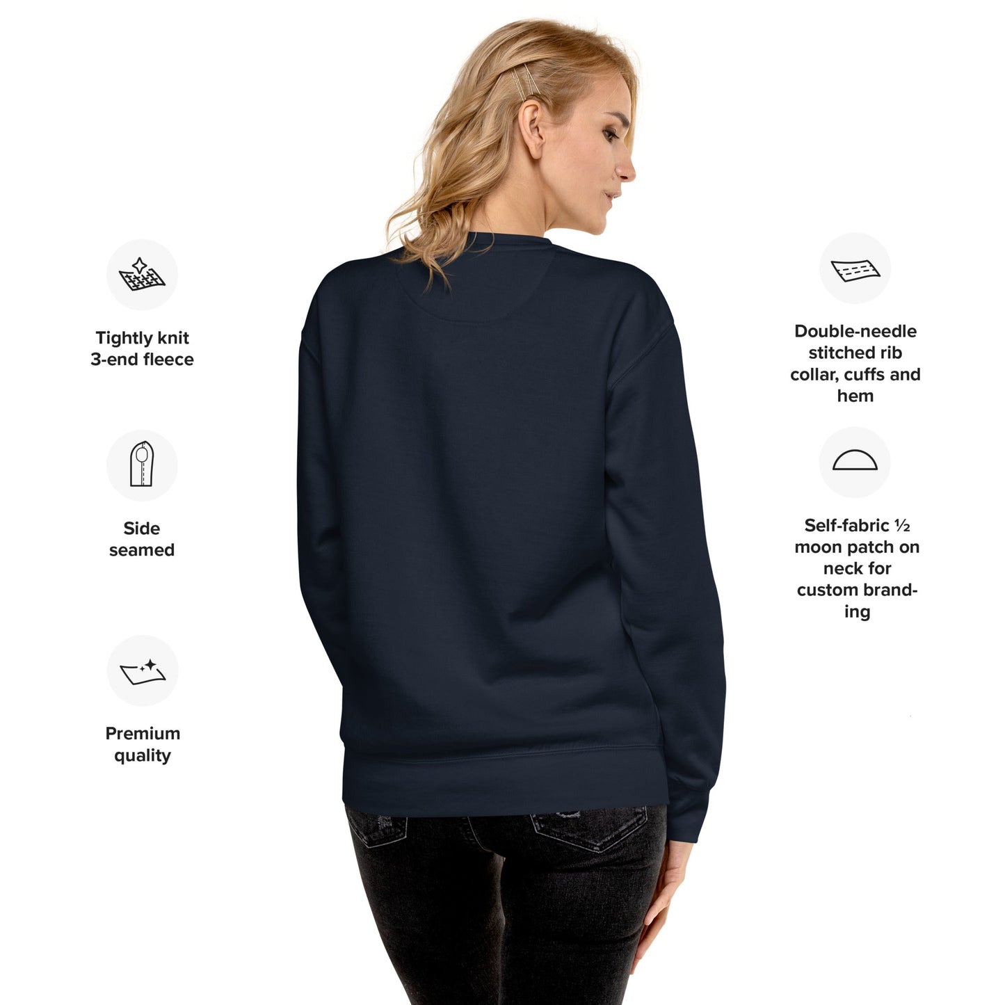 Be Still Unisex Premium Sweatshirt - Faith Based Apparel - Wellness Shine - Wellness Shine