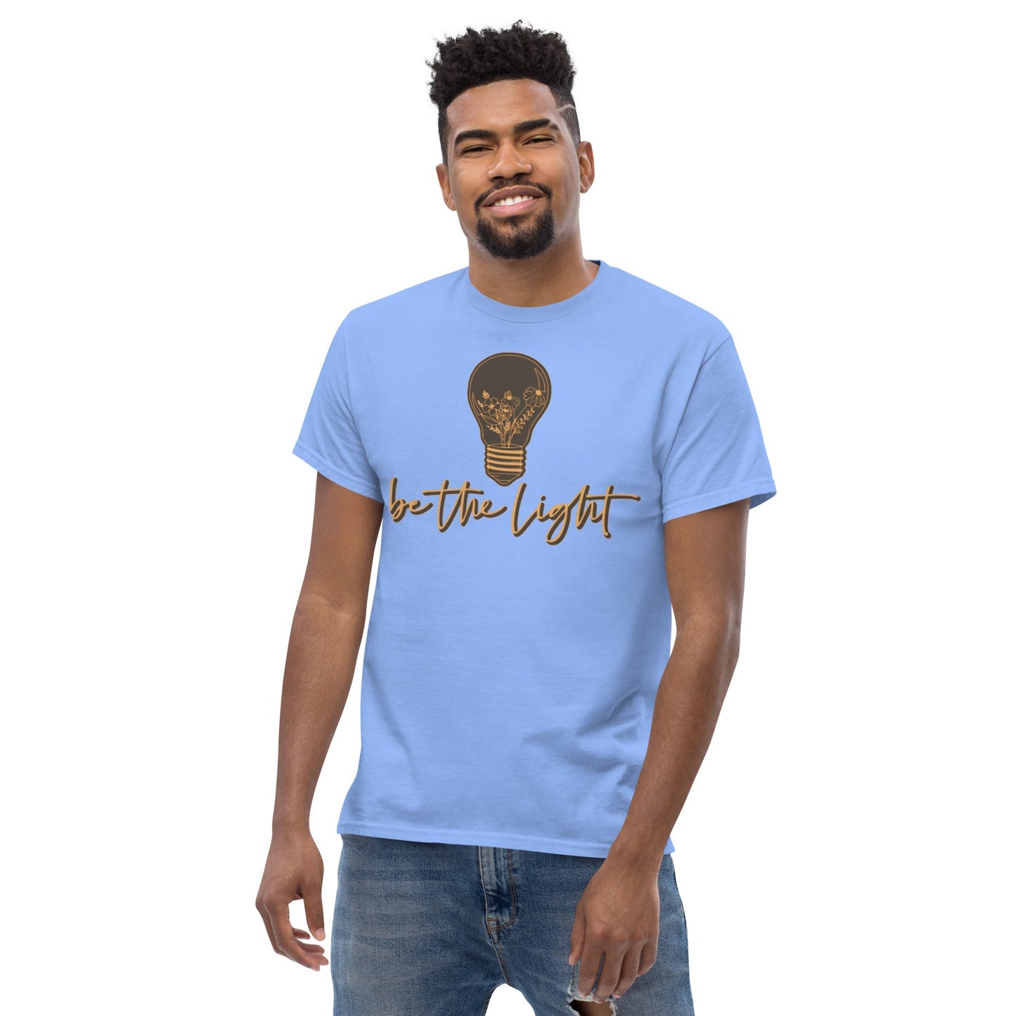 Be The Light Christian Shirt, Bible Versed Tee, Gift - Christianity, Christianity Apparel, Jesus - Christian, Christianity Faith Shirt - Wellness Shine