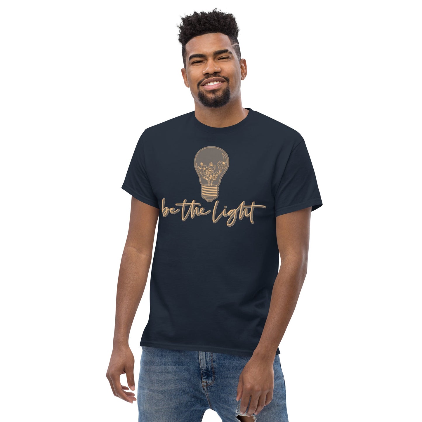 Be The Light Christian Shirt, Bible Versed Tee, Gift - Christianity, Christianity Apparel, Jesus - Christian, Christianity Faith Shirt - Wellness Shine