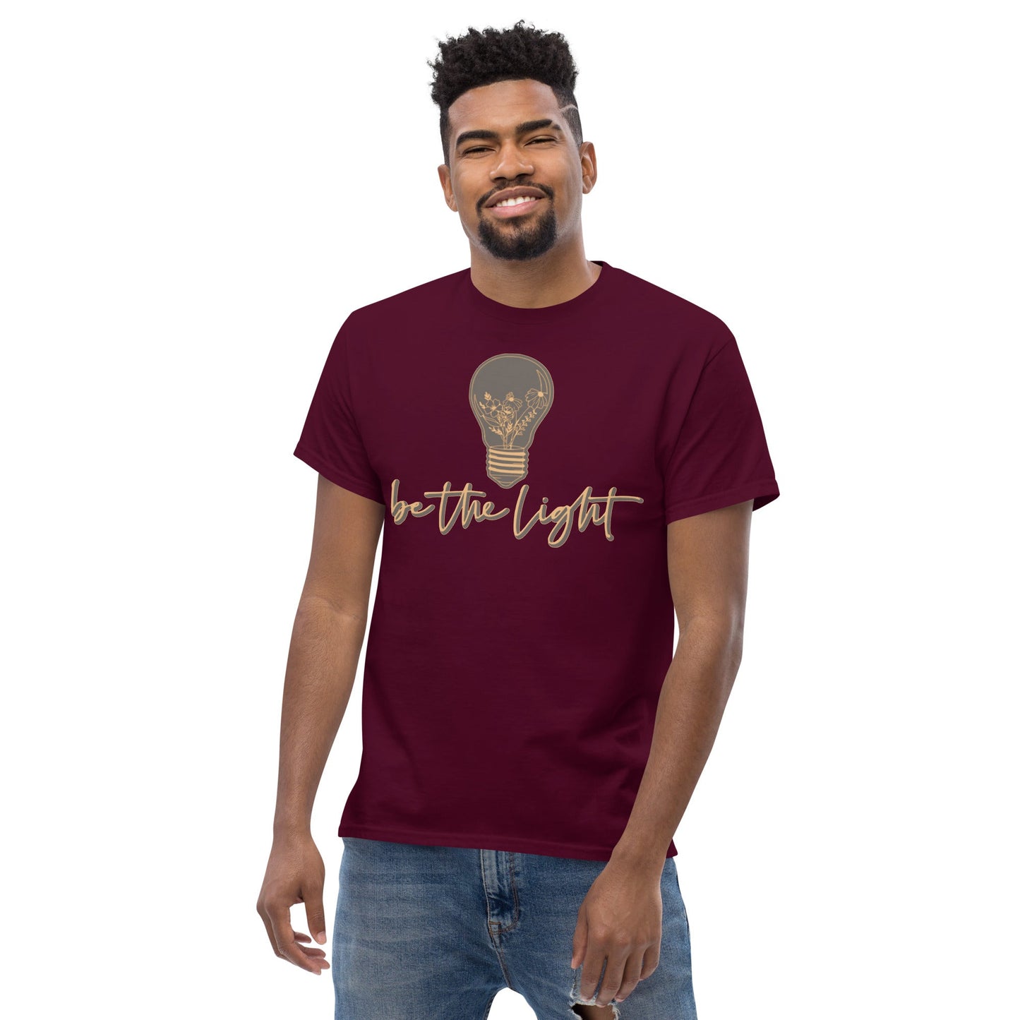 Be The Light Christian Shirt, Bible Versed Tee, Gift - Christianity, Christianity Apparel, Jesus - Christian, Christianity Faith Shirt - Wellness Shine