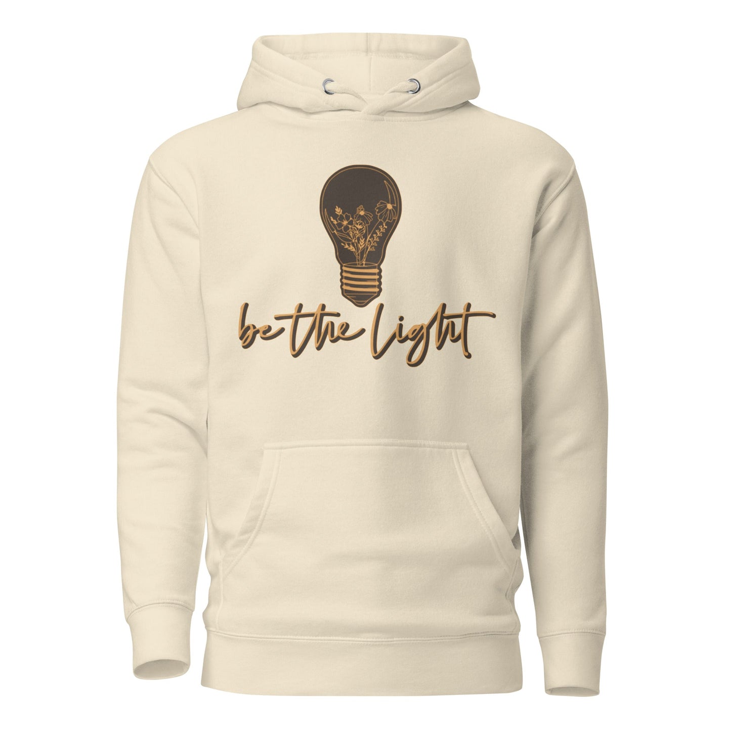 Be The Light Unisex Hoodie - Faith Based Apparel - Wellness Shine - Wellness Shine