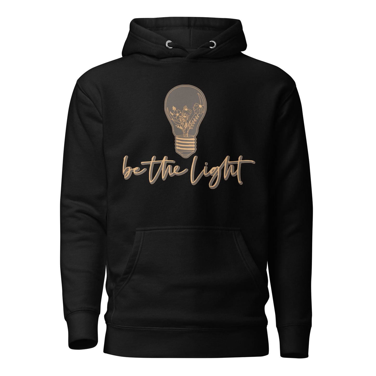 Be The Light Unisex Hoodie - Faith Based Apparel - Wellness Shine - Wellness Shine