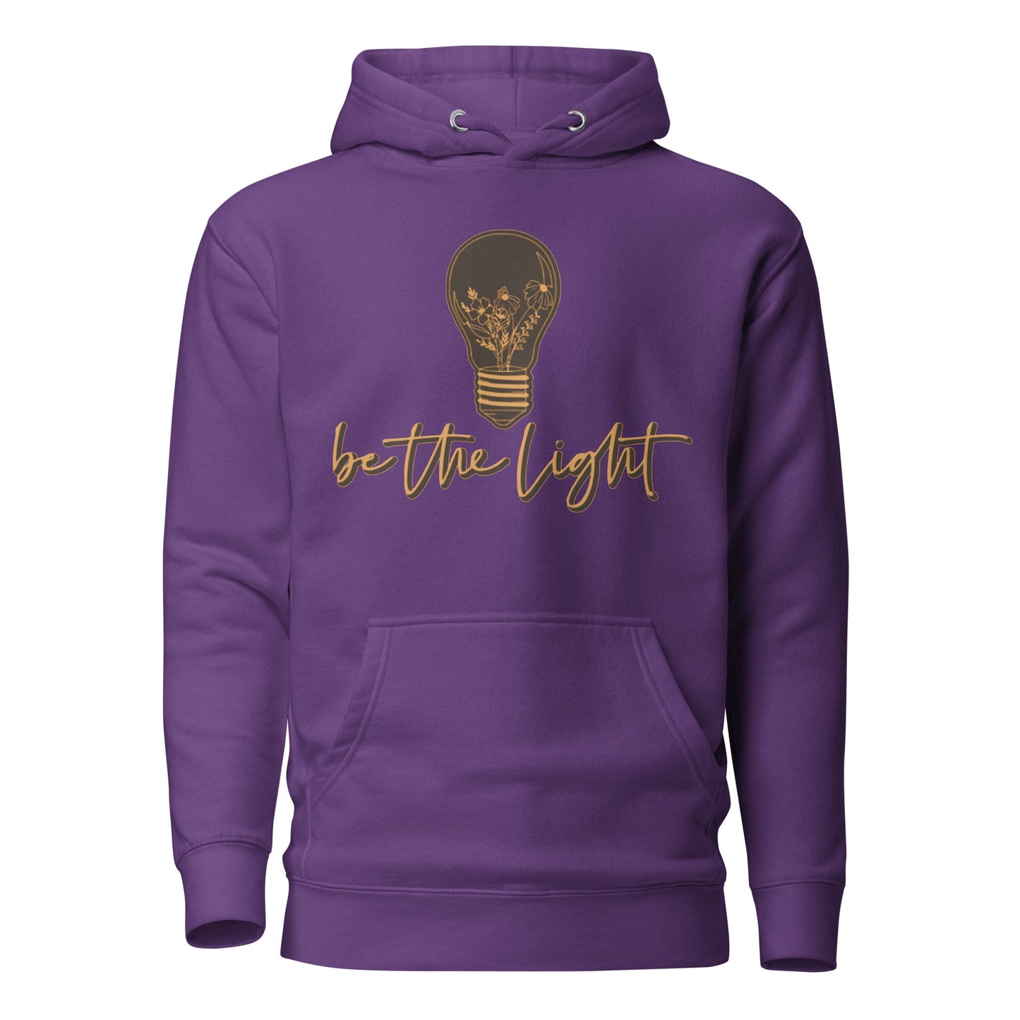 Be The Light Unisex Hoodie - Faith Based Apparel - Wellness Shine - Wellness Shine