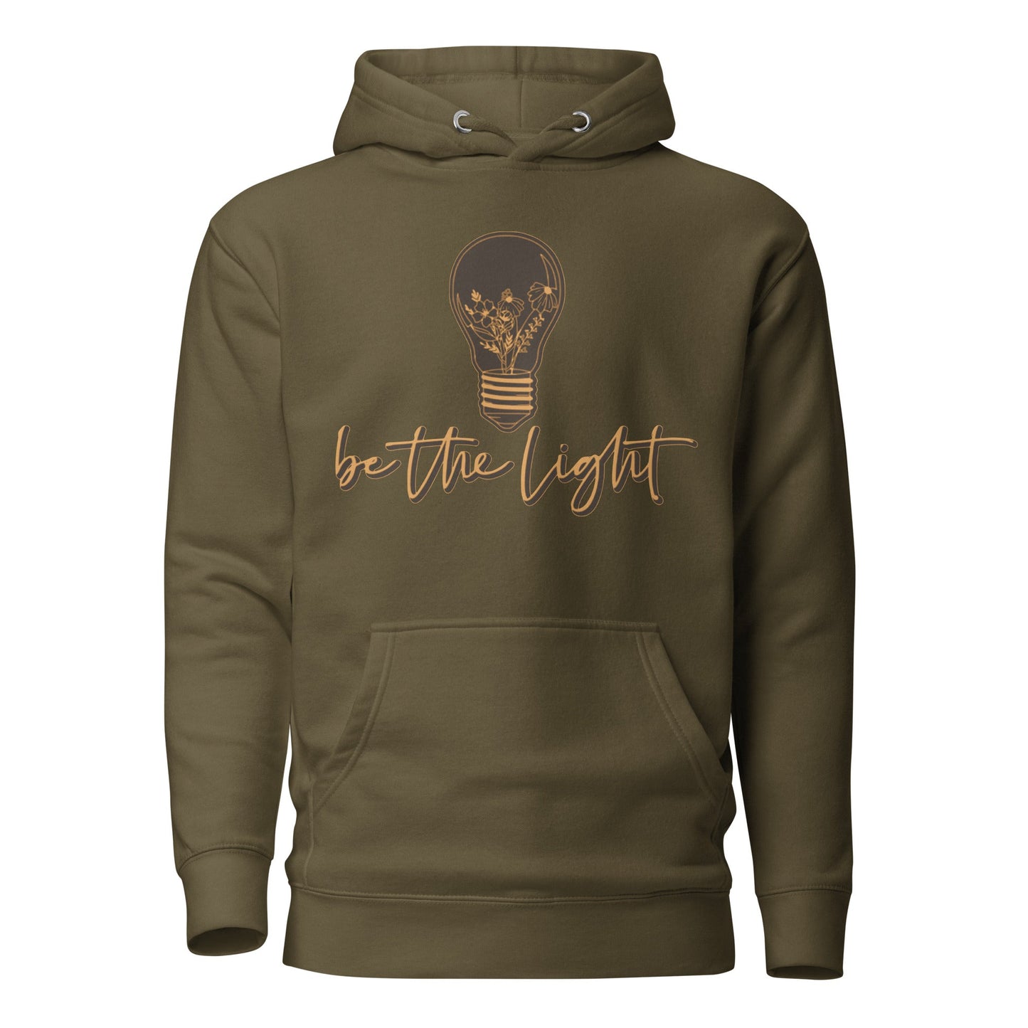 Be The Light Unisex Hoodie - Faith Based Apparel - Wellness Shine - Wellness Shine