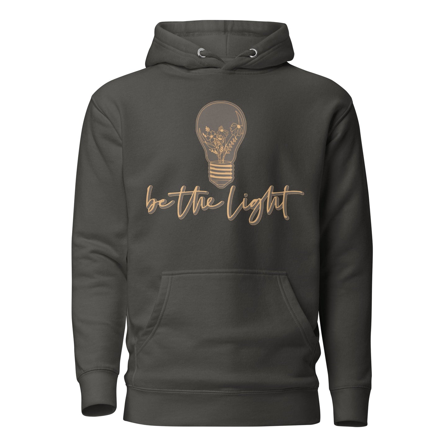 Be The Light Unisex Hoodie - Faith Based Apparel - Wellness Shine - Wellness Shine