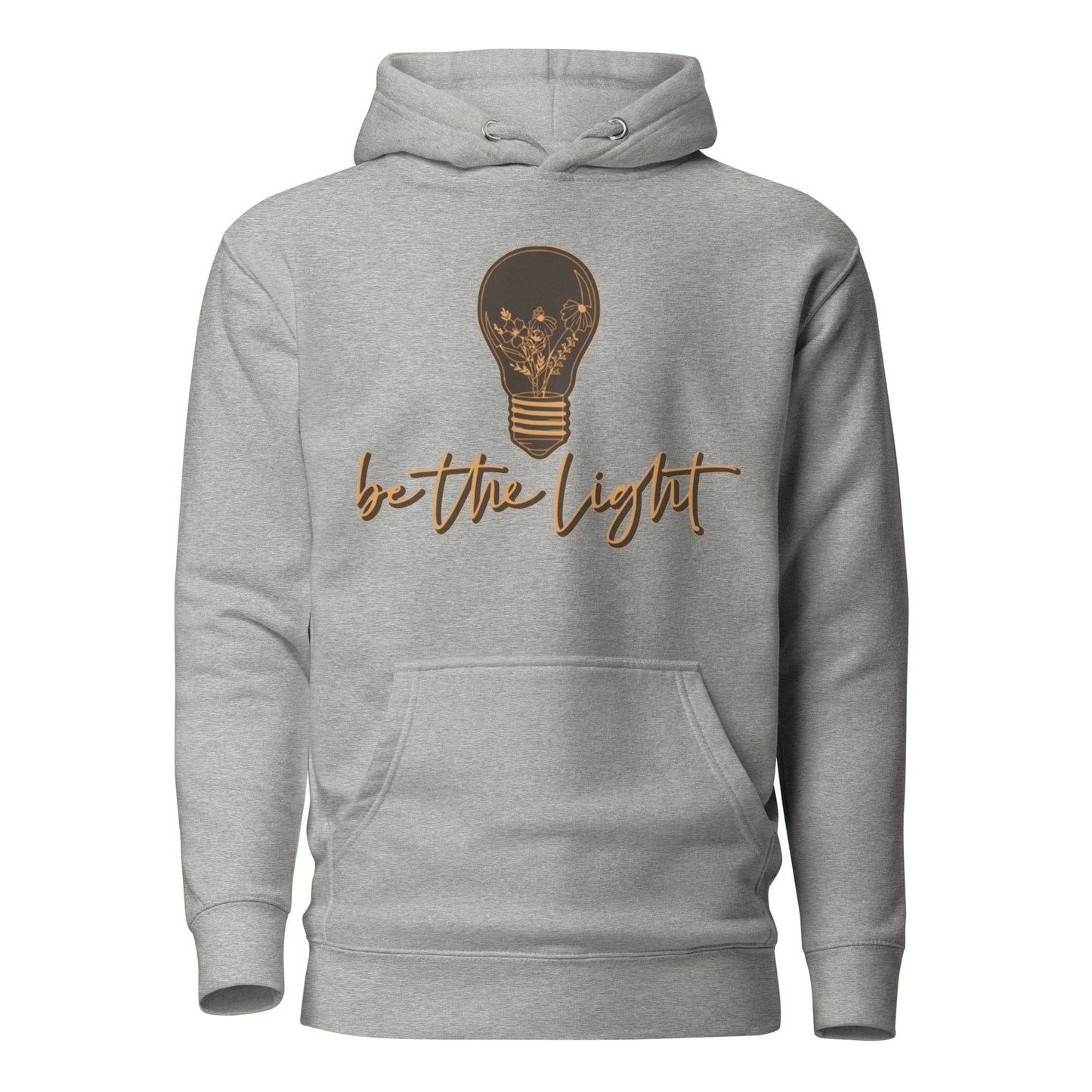 Be The Light Unisex Hoodie - Faith Based Apparel - Wellness Shine - Wellness Shine