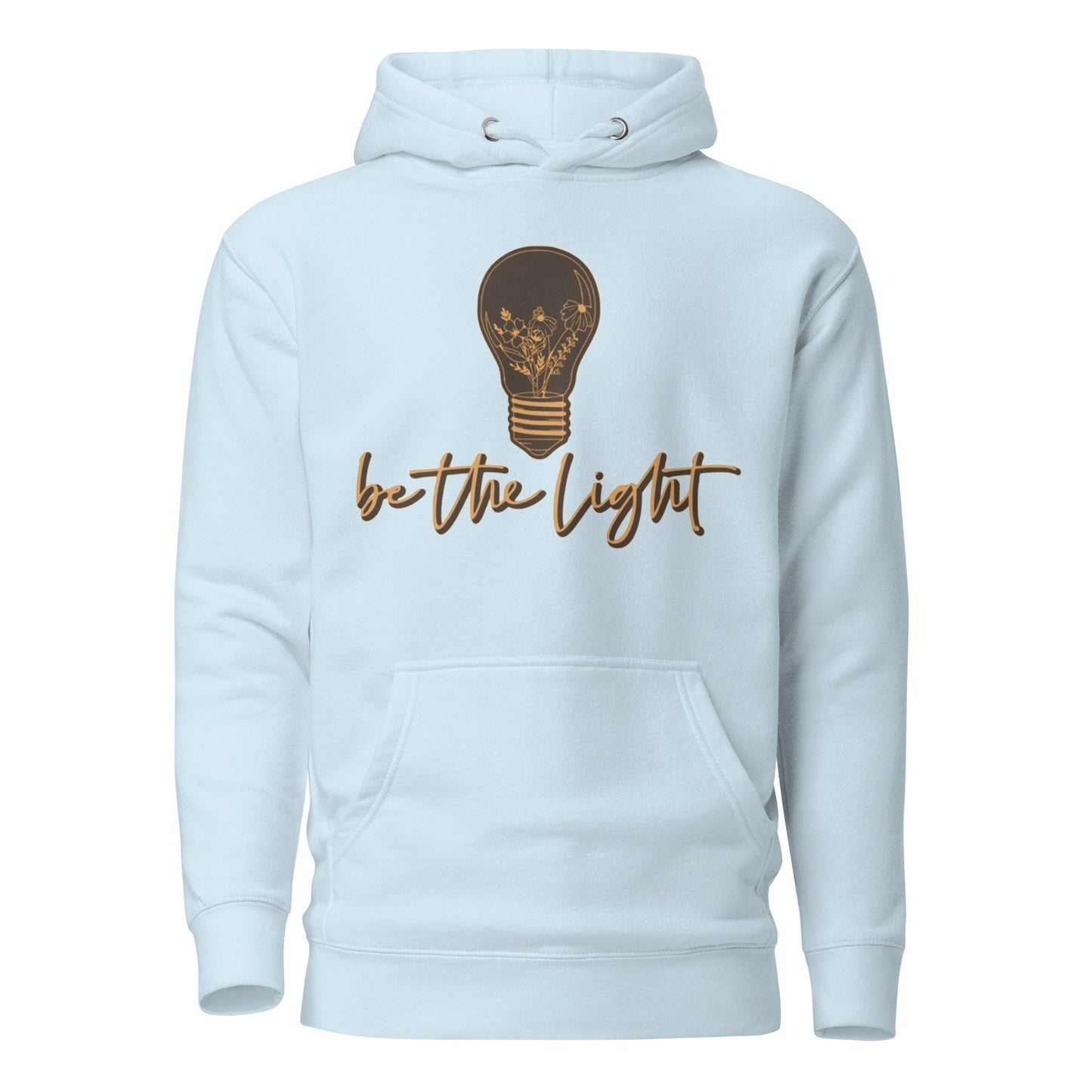 Be The Light Unisex Hoodie - Faith Based Apparel - Wellness Shine - Wellness Shine