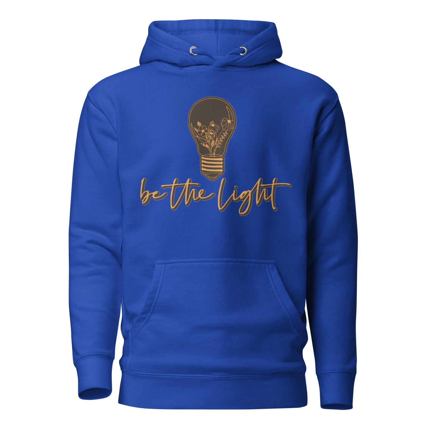 Be The Light Unisex Hoodie - Faith Based Apparel - Wellness Shine - Wellness Shine