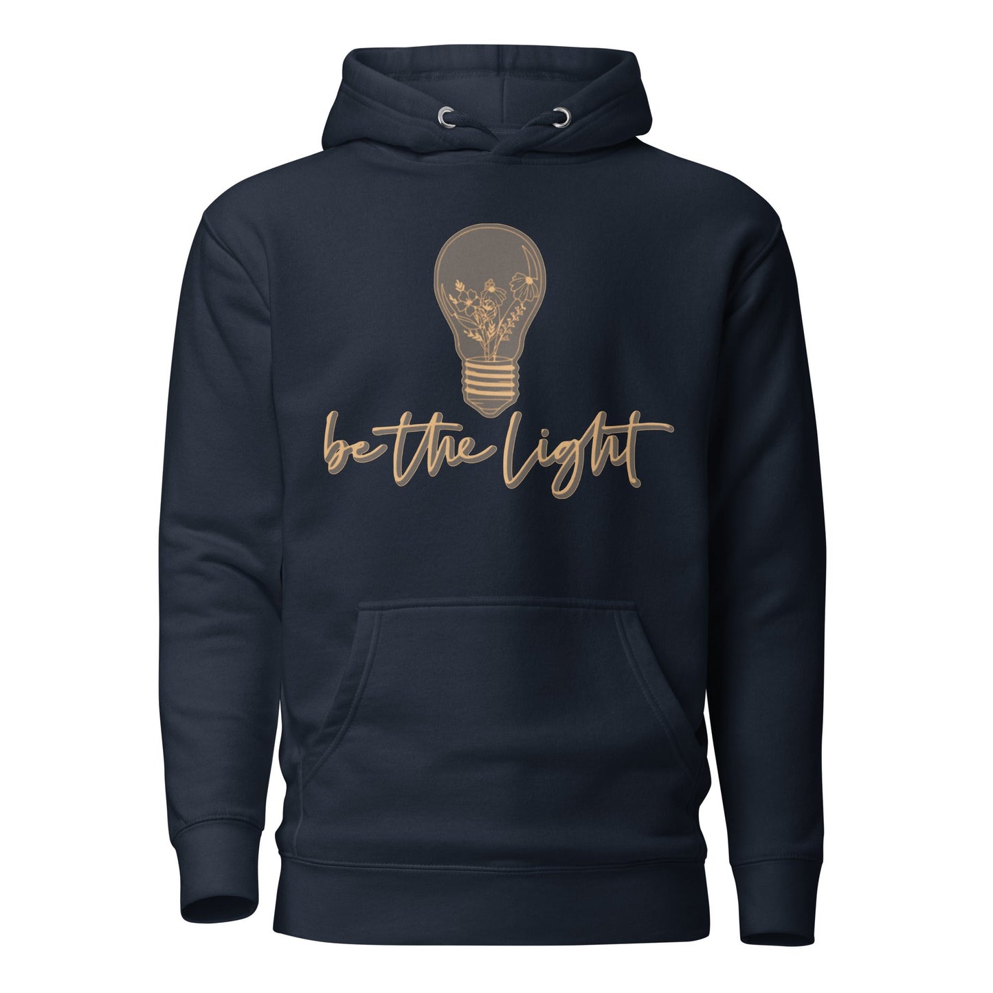 Be The Light Unisex Hoodie - Faith Based Apparel - Wellness Shine - Wellness Shine