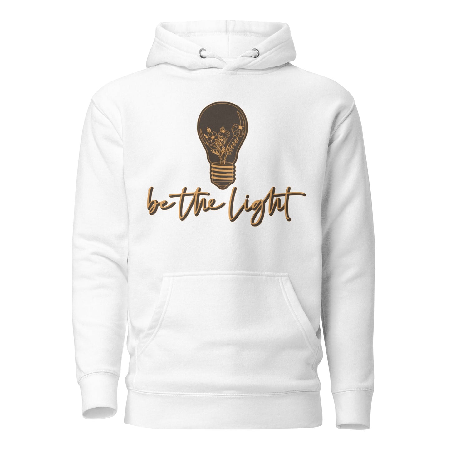 Be The Light Unisex Hoodie - Faith Based Apparel - Wellness Shine - Wellness Shine