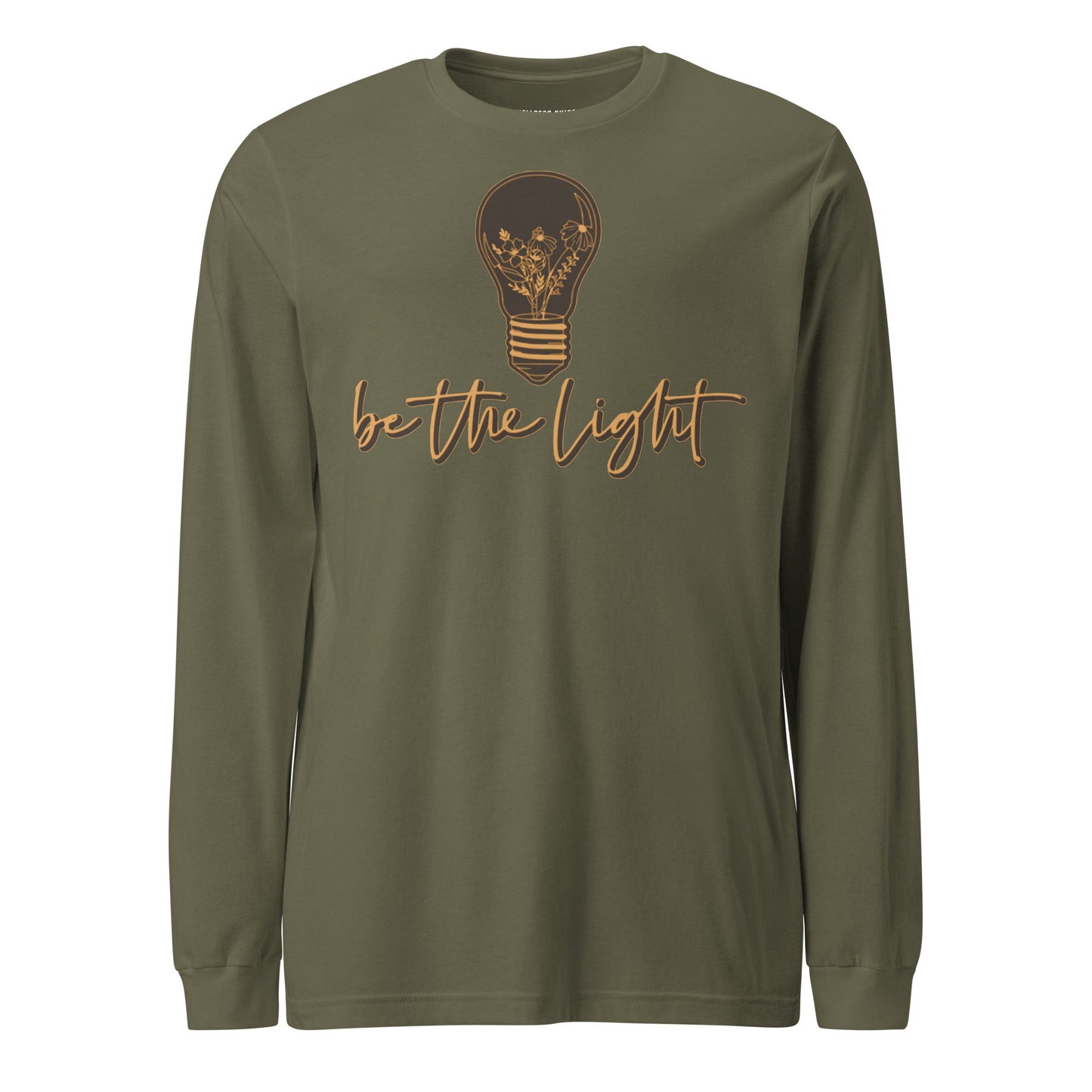 Be The Light Unisex Long Sleeve Tee - Faith Based Apparel - Wellness Shine - Wellness Shine