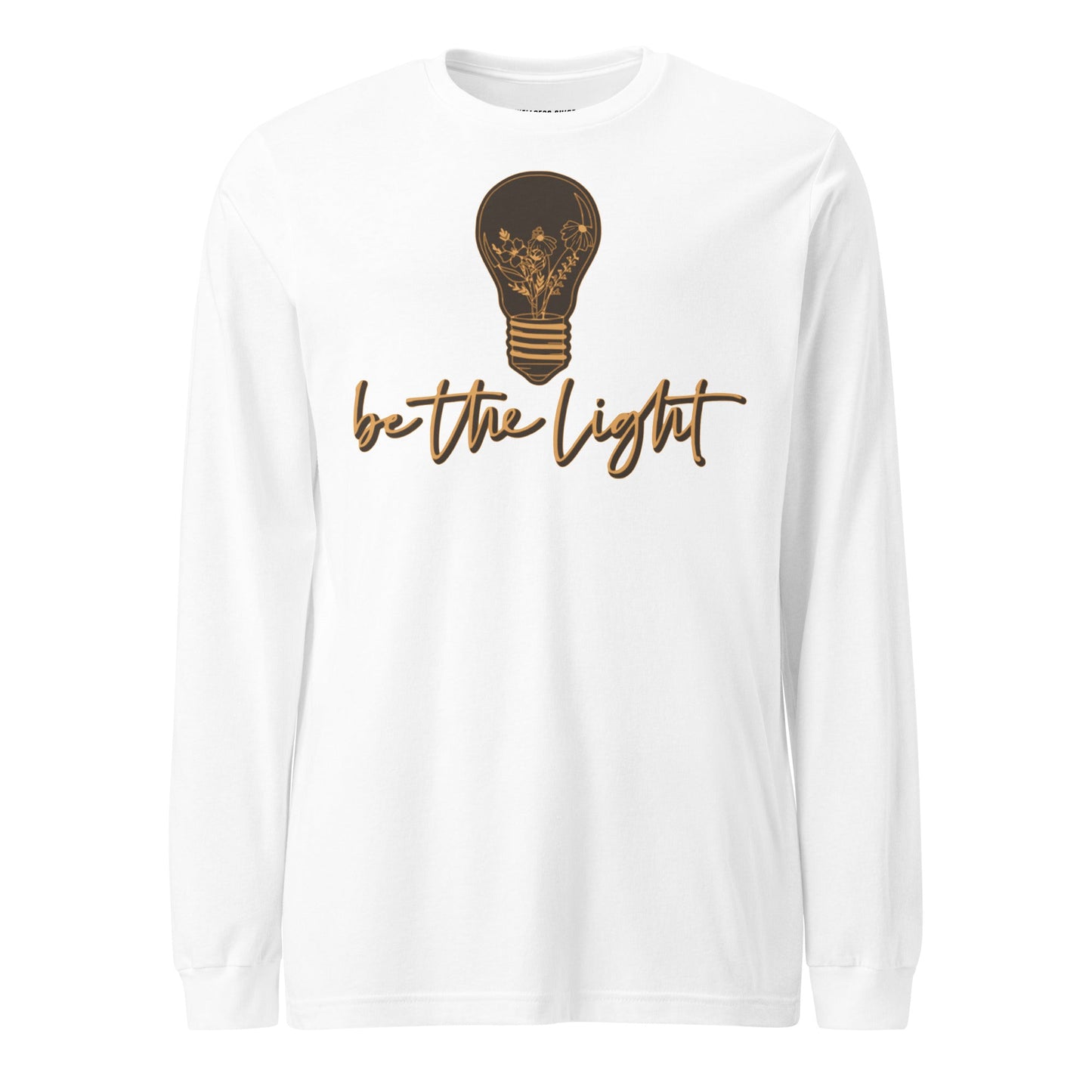 Be The Light Unisex Long Sleeve Tee - Faith Based Apparel - Wellness Shine - Wellness Shine