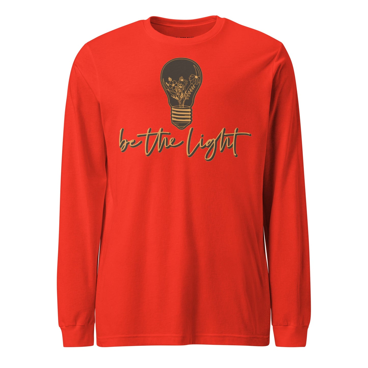 Be The Light Unisex Long Sleeve Tee - Faith Based Apparel - Wellness Shine - Wellness Shine