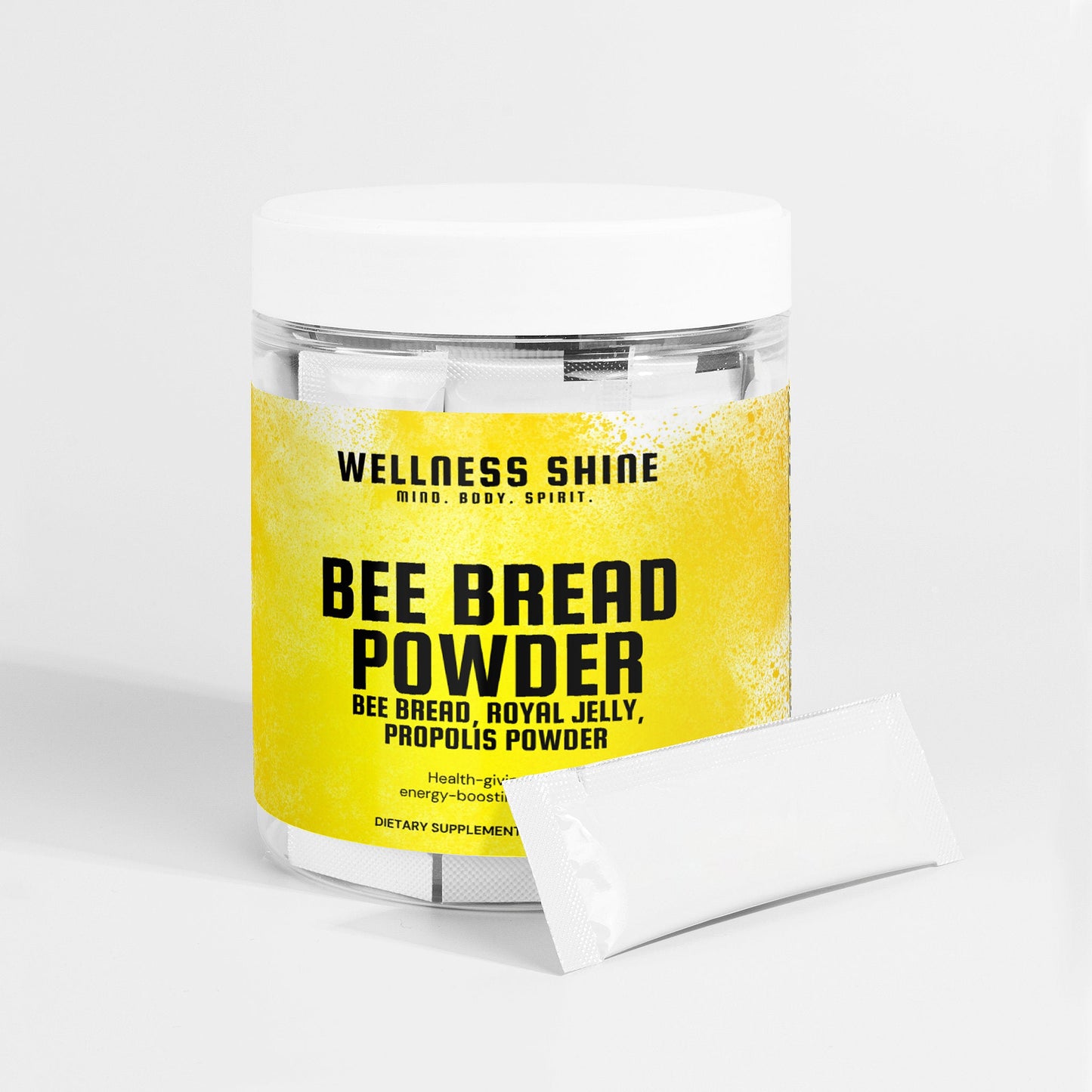 Bee Bread Powder – Natural Energy Booster by Wellness Shine - Wellness Shine