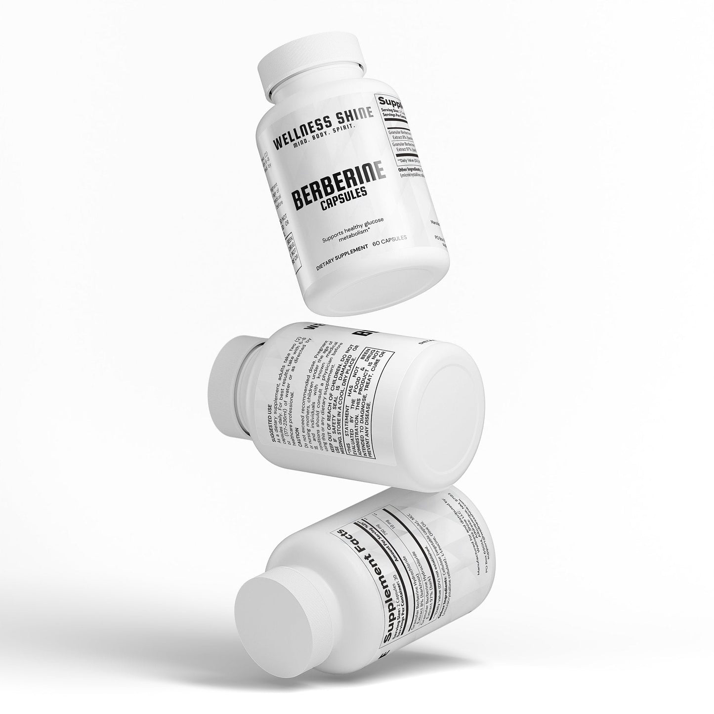 Berberine – Healthy Metabolism Supplement by Wellness Shine - Wellness Shine