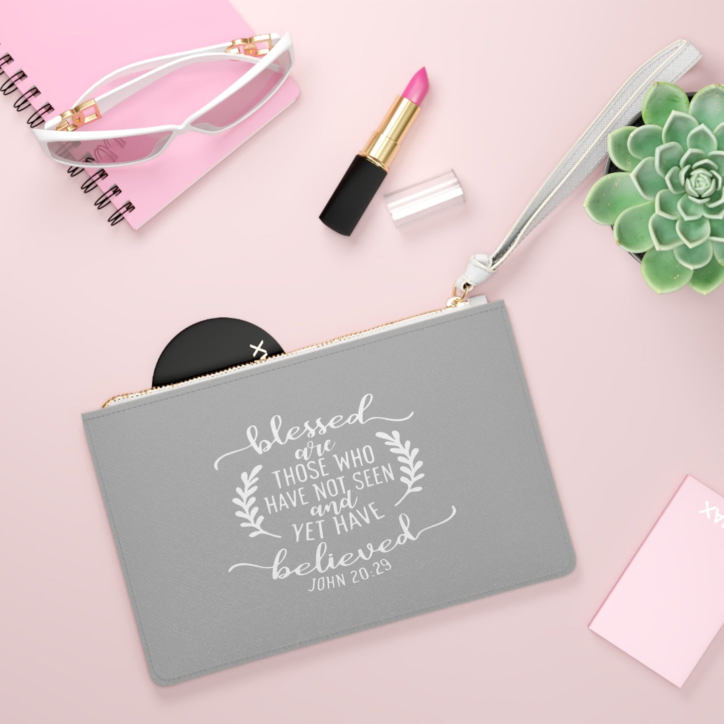 Blessed Are Those - Clutch Bag - Wellness Shine