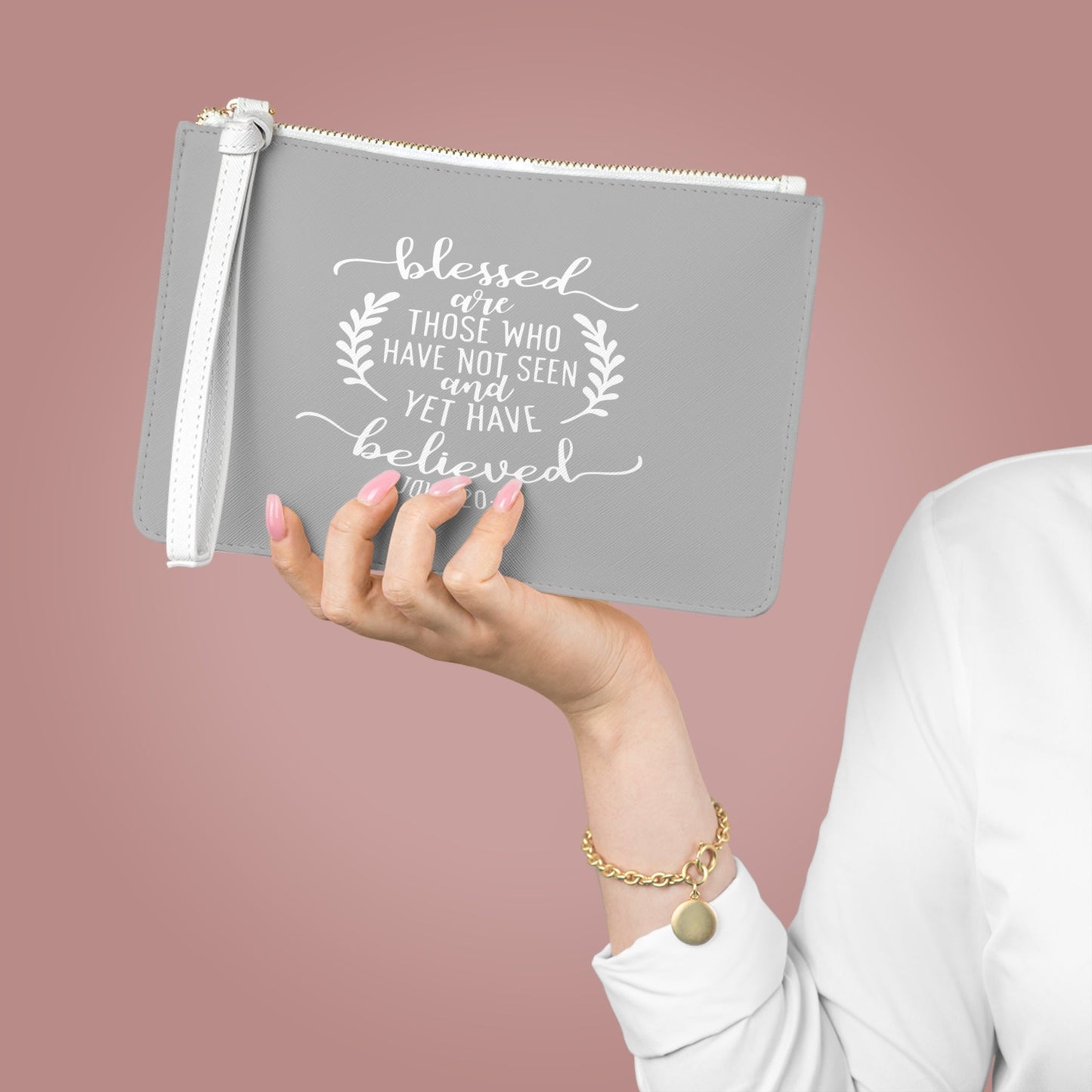 Blessed Are Those - Clutch Bag - Wellness Shine