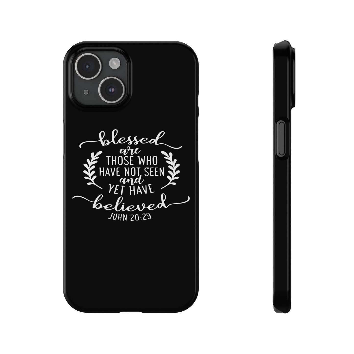 Blessed Are Those Slim Phone Cases - Wellness Shine