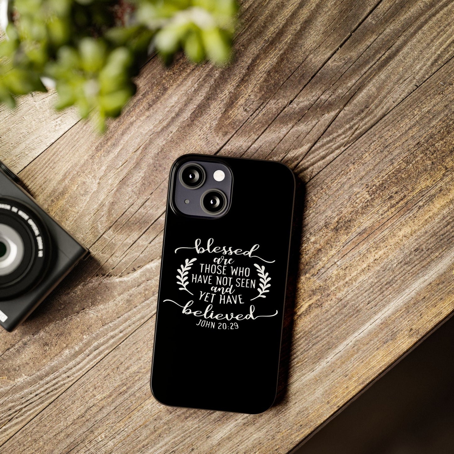 Blessed Are Those Slim Phone Cases - Wellness Shine