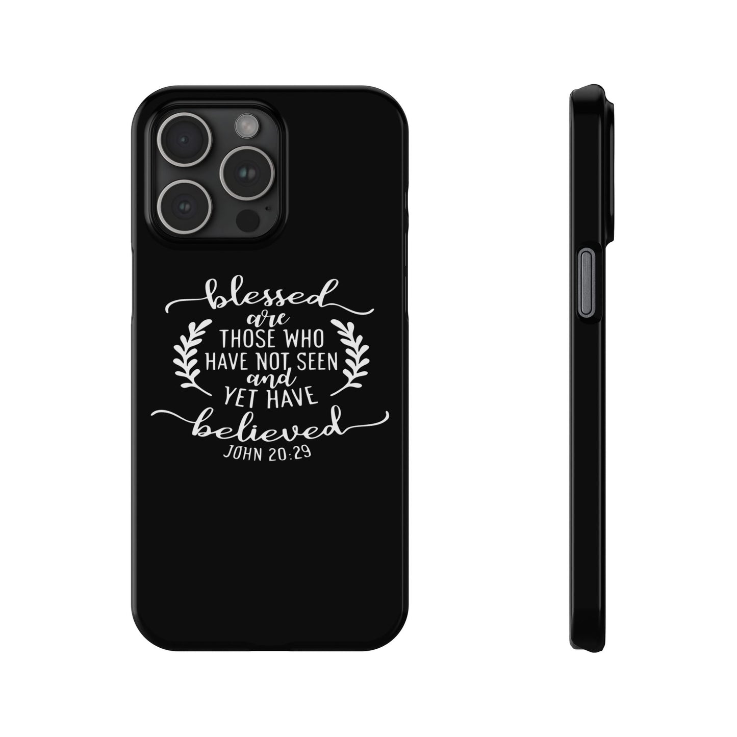 Blessed Are Those Slim Phone Cases - Wellness Shine