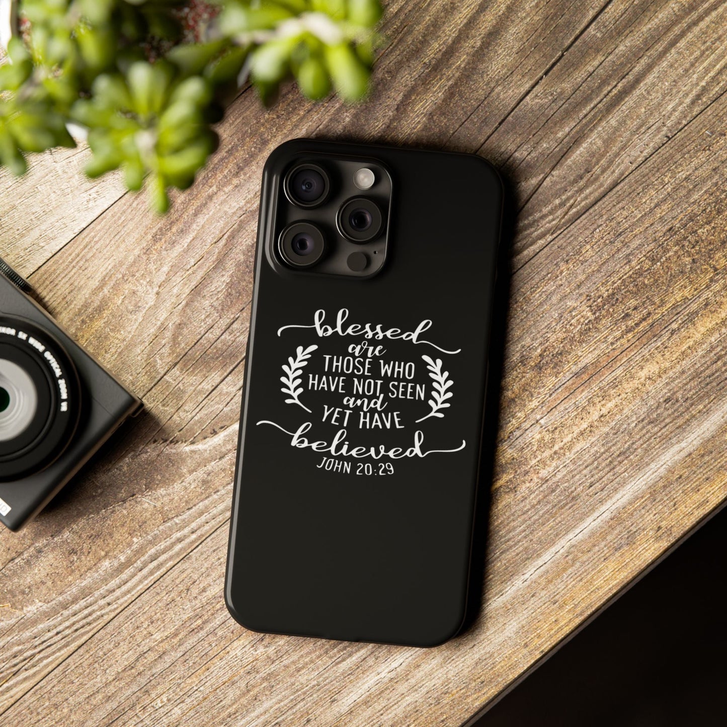 Blessed Are Those Slim Phone Cases - Wellness Shine