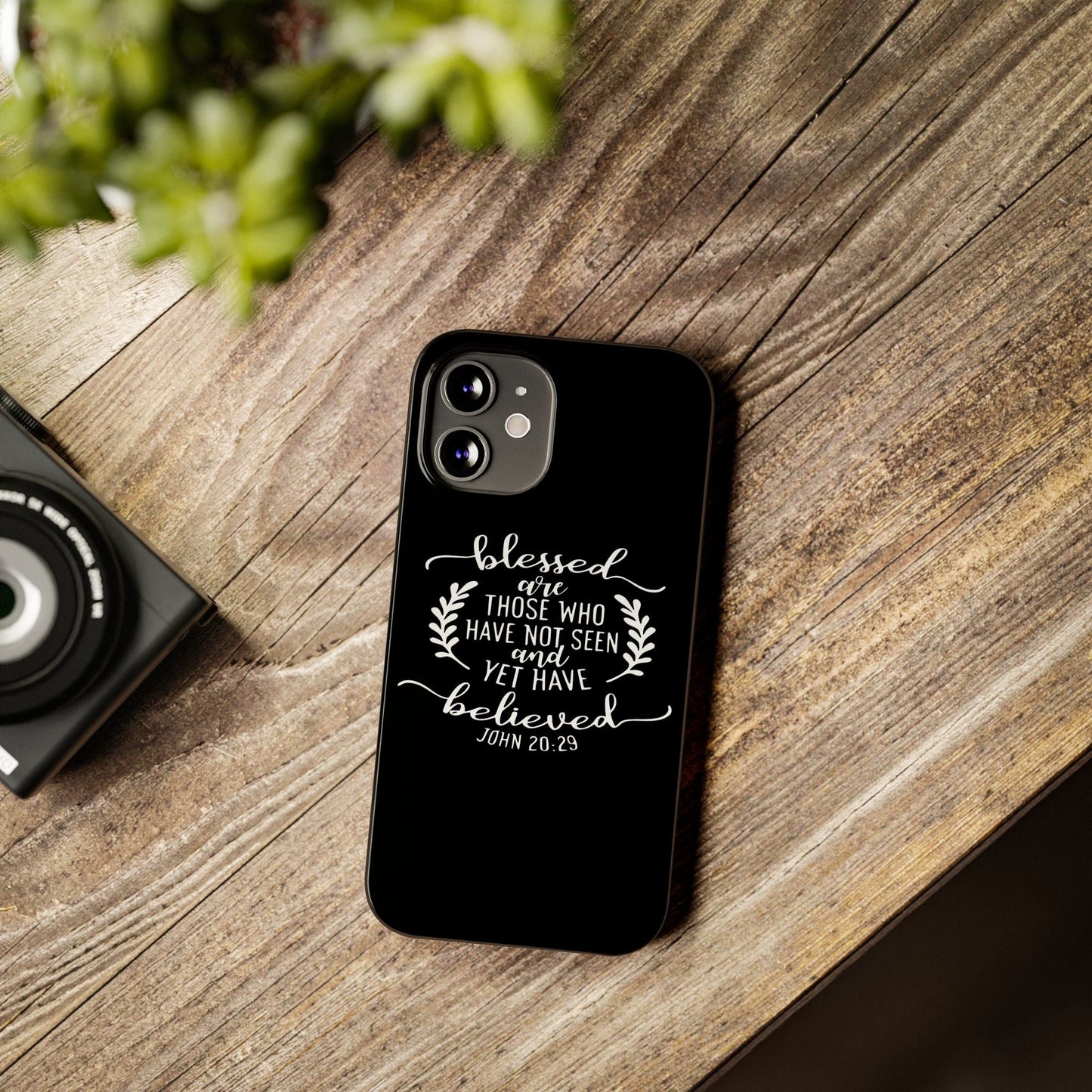 Blessed Are Those Slim Phone Cases - Wellness Shine