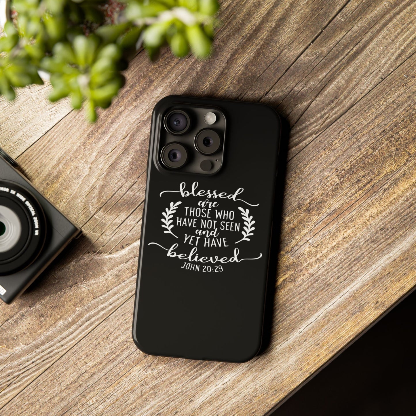 Blessed Are Those Slim Phone Cases - Wellness Shine
