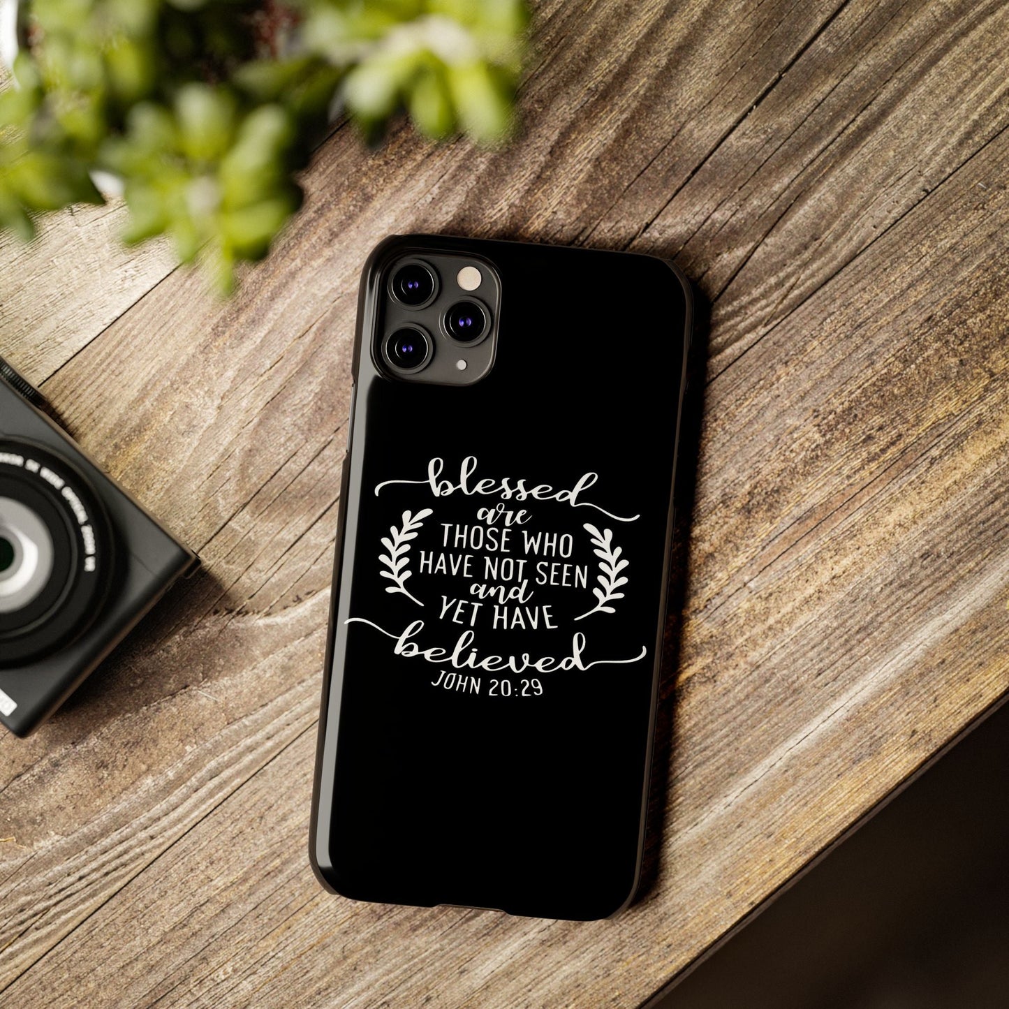 Blessed Are Those Slim Phone Cases - Wellness Shine